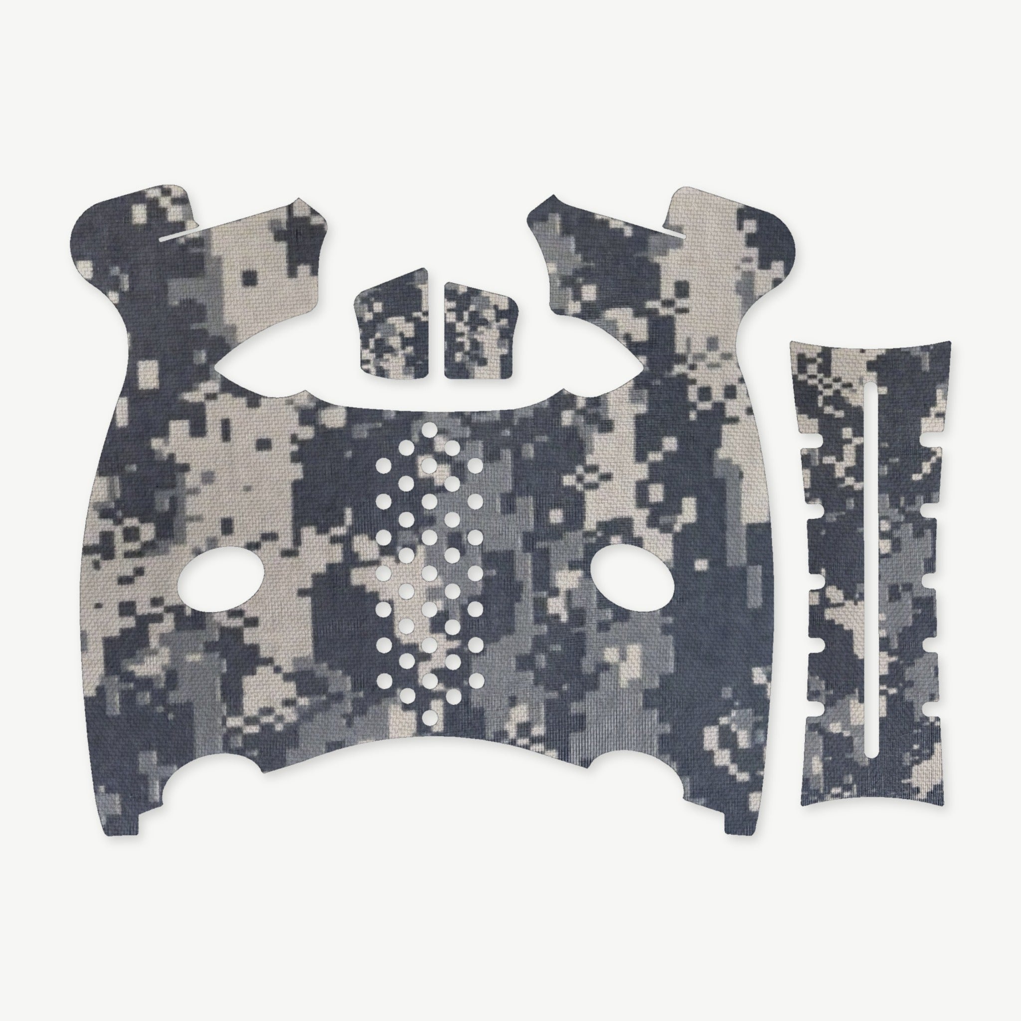Grip Kit for FN 509 - die-cut Cordura 1000D kit pieces in ACU - Combat Textiles