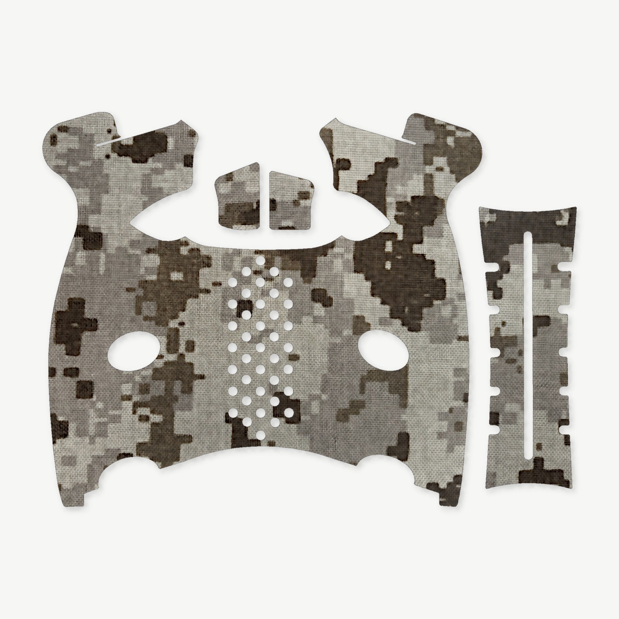 Grip Kit for FN 509 - die-cut Cordura 1000D kit pieces in ACU (Desert) - Combat Textiles