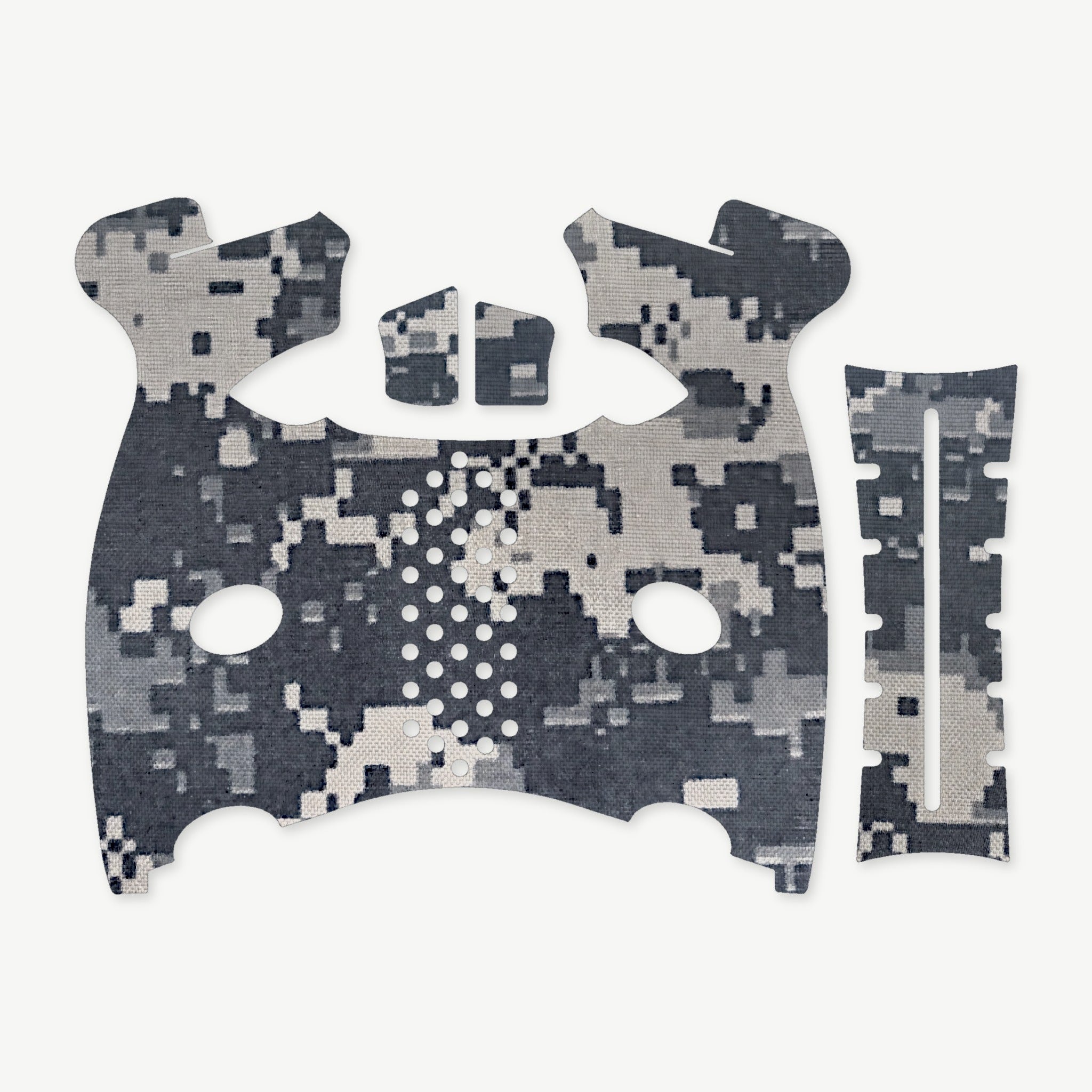 Grip Kit for FN 509 - die-cut Cordura 1000D kit pieces in ACU - Combat Textiles