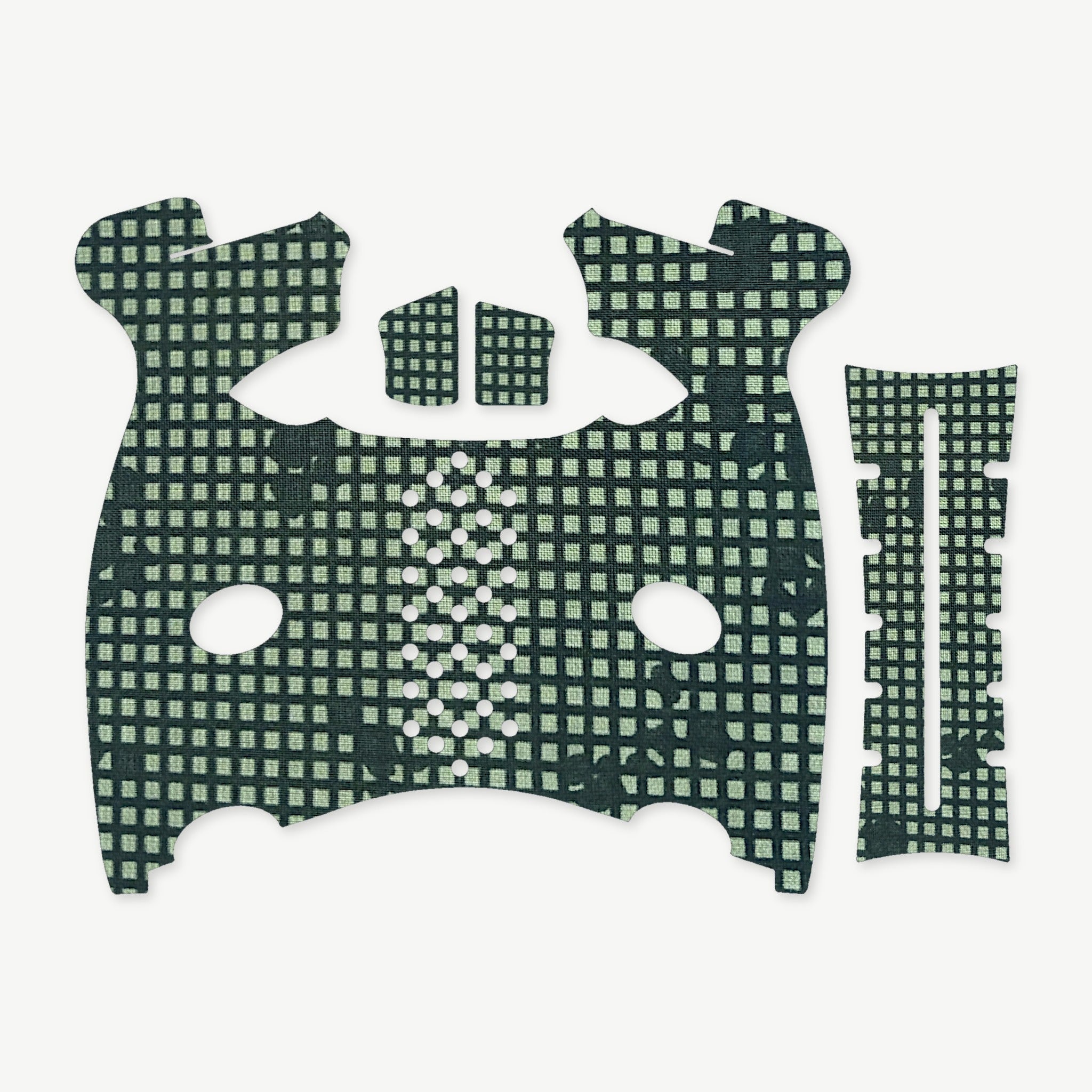 Grip Kit for FN 509 - die-cut Cordura 1000D kit pieces in Desert Night Camo - Combat Textiles