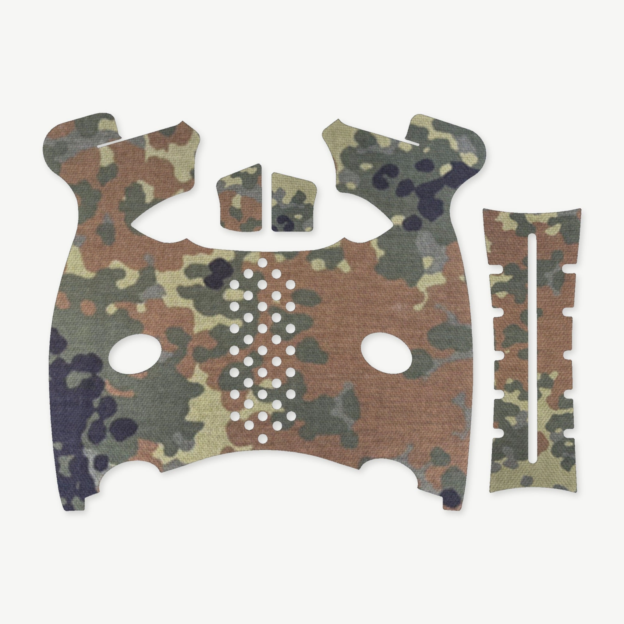 Grip Kit for FN 509 - die-cut Cordura 1000D kit pieces in Flecktarn - Combat Textiles