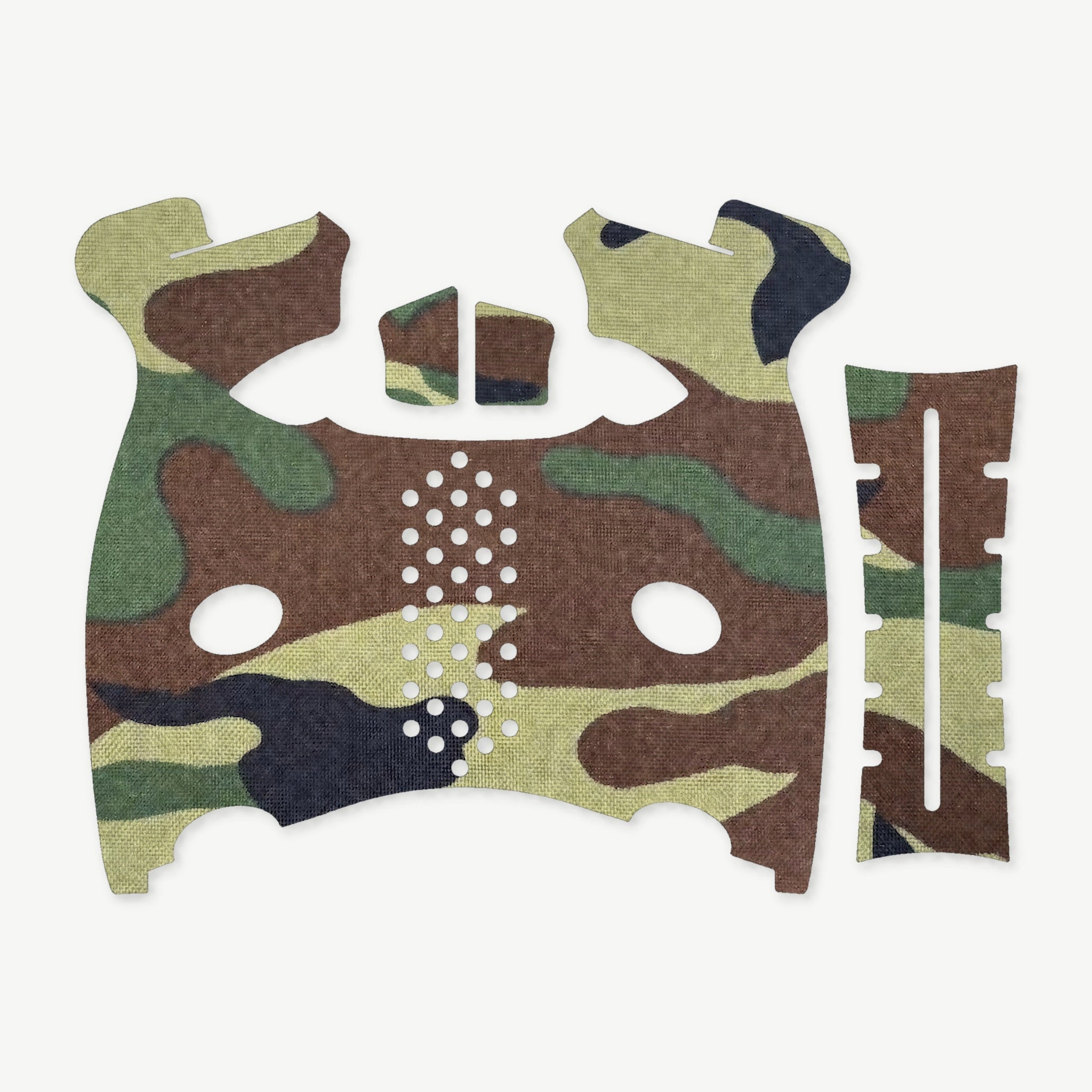 Grip Kit for FN 509 - die-cut Cordura 1000D kit pieces in M81 Woodland - Combat Textiles