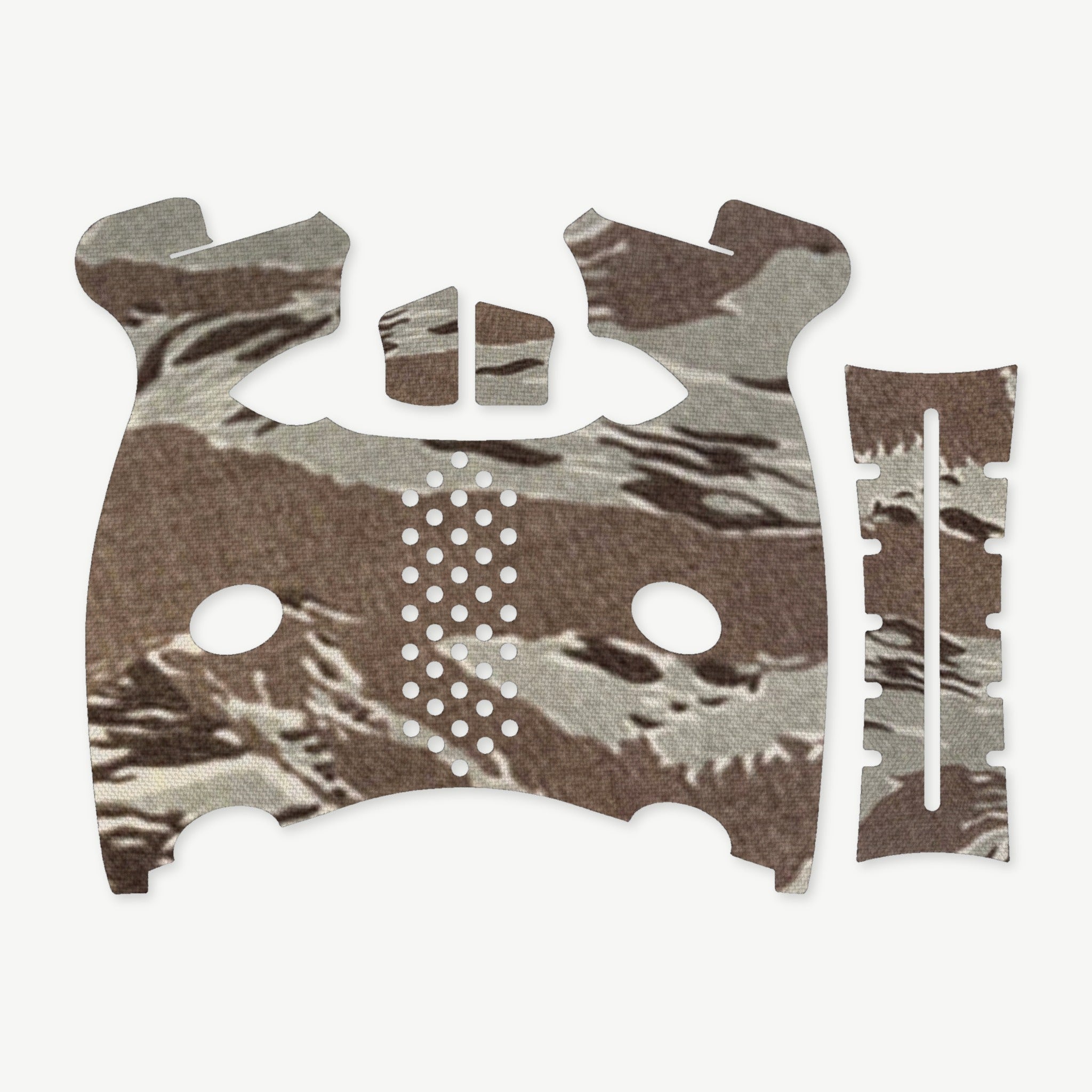 Grip Kit for FN 509 - die-cut Cordura 1000D kit pieces in Tiger Stripe (ABU) - Combat Textiles