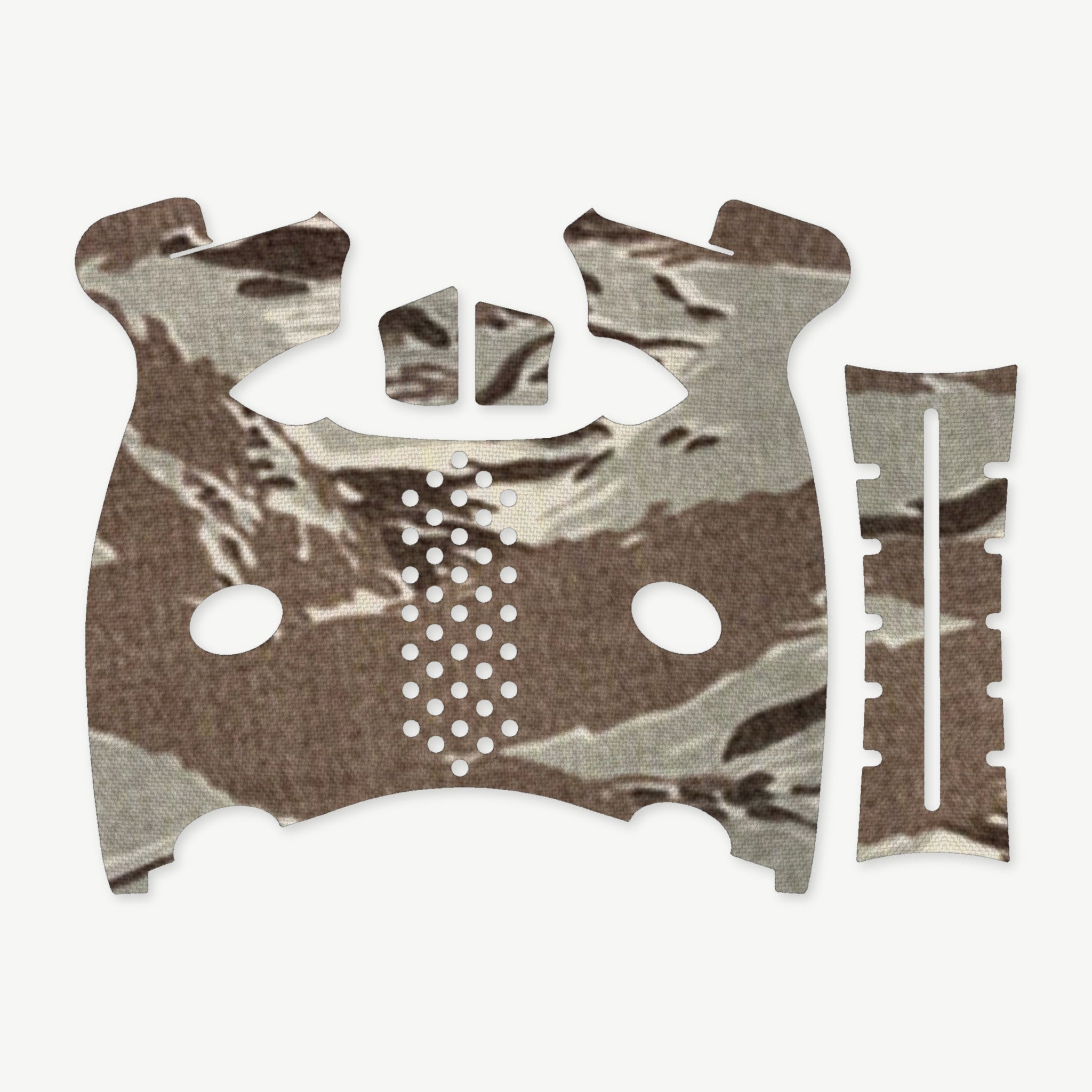 Grip Kit for FN 509 - die-cut Cordura 1000D kit pieces in Tiger Stripe (ABU) - Combat Textiles