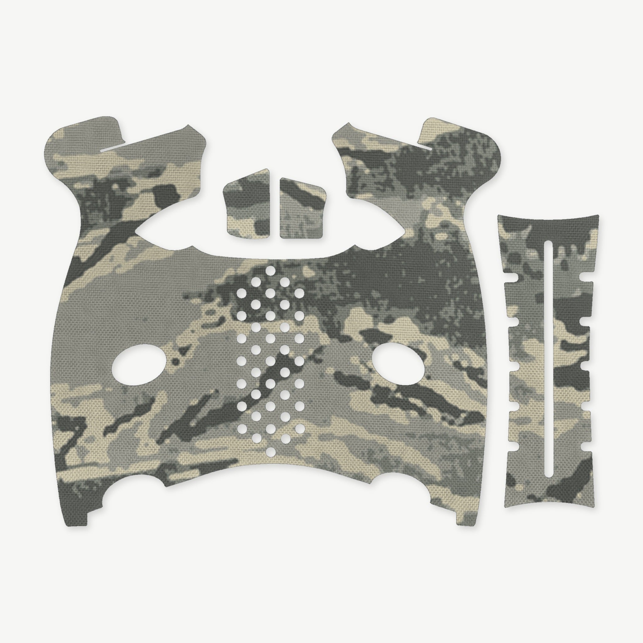 Grip Kit for FN 509 - die-cut Cordura 1000D kit pieces in Tiger Stripe (ABU) - Combat Textiles