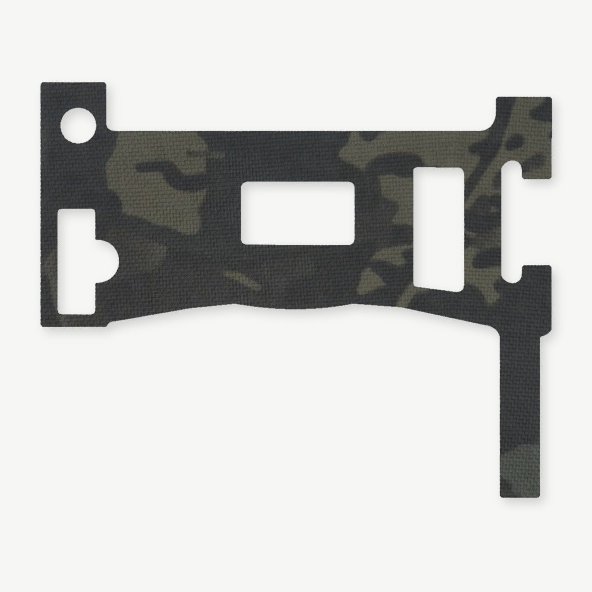 Optic Wrap Kit for Holosun 509T - die-cut Cordura 1000D kit pieces in MultiCam Black - Combat Textiles