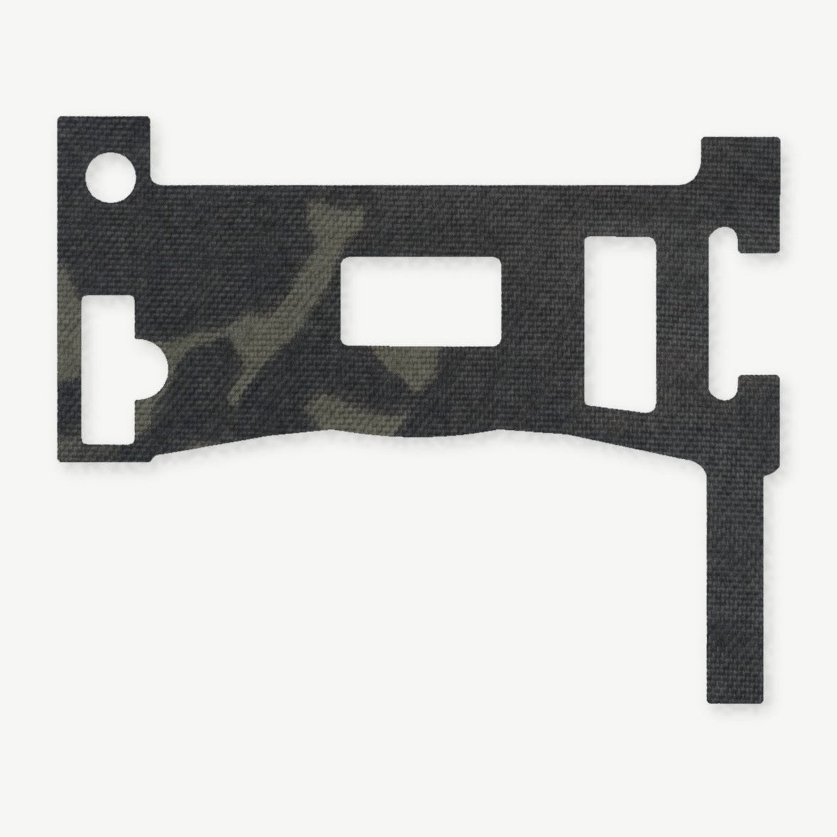 Optic Wrap Kit for Holosun 509T - die-cut Cordura 1000D kit pieces in MultiCam Black - Combat Textiles