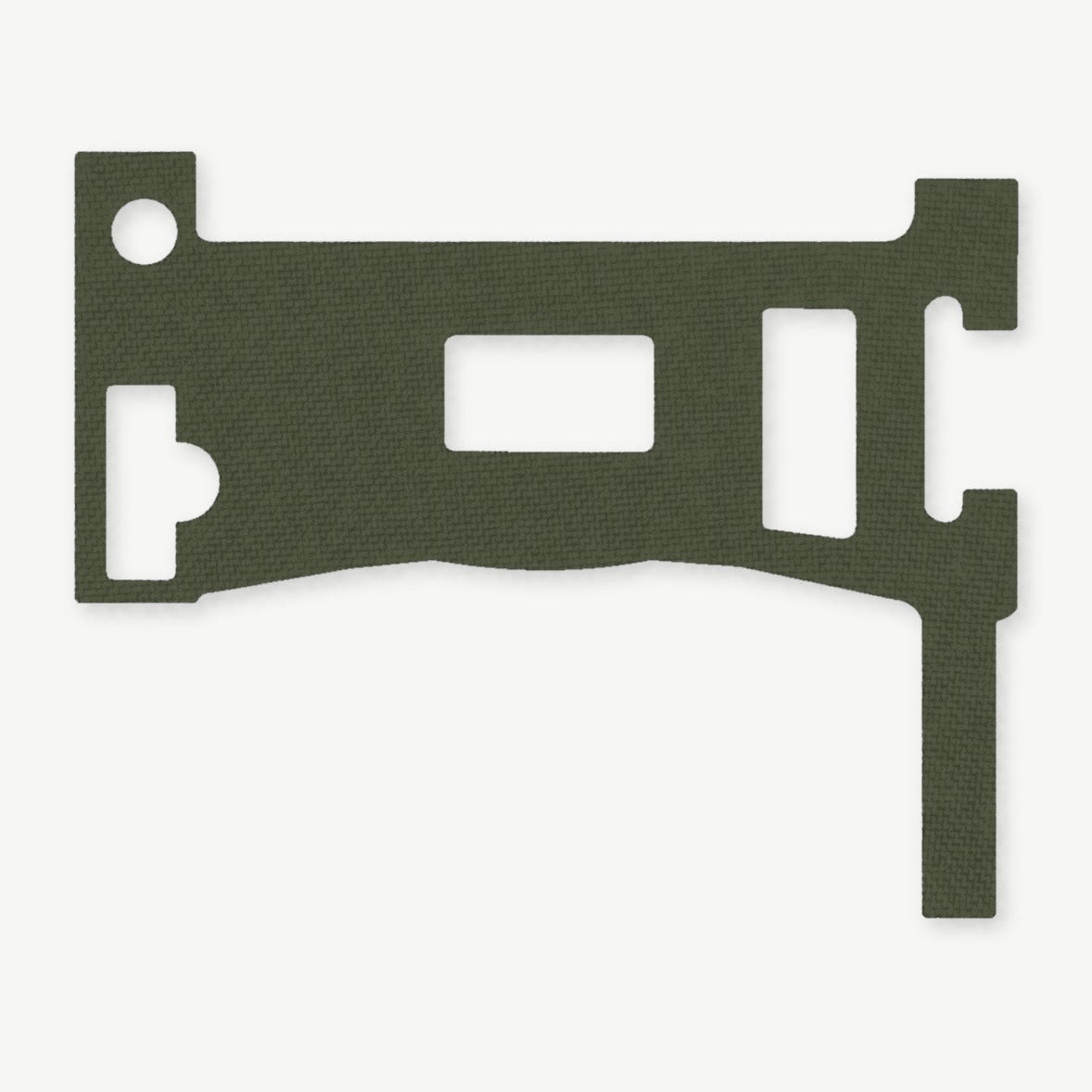 Optic Wrap Kit for Holosun 509T - die-cut Cordura 1000D kit pieces in OD Green - Combat Textiles
