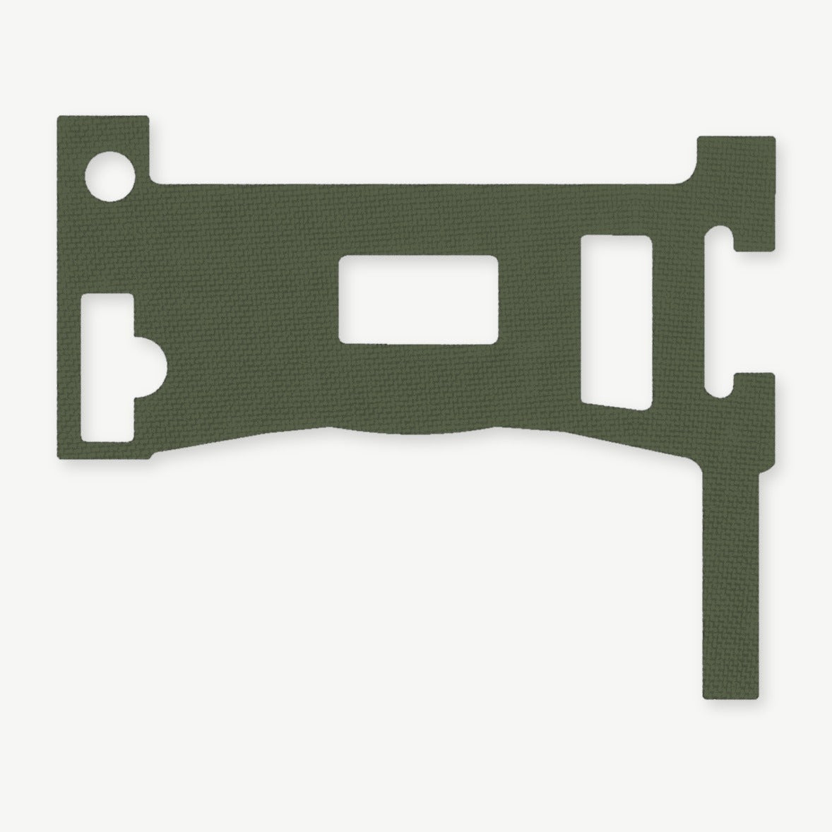 Optic Wrap Kit for Holosun 509T - die-cut Cordura 1000D kit pieces in Ranger Green - Combat Textiles
