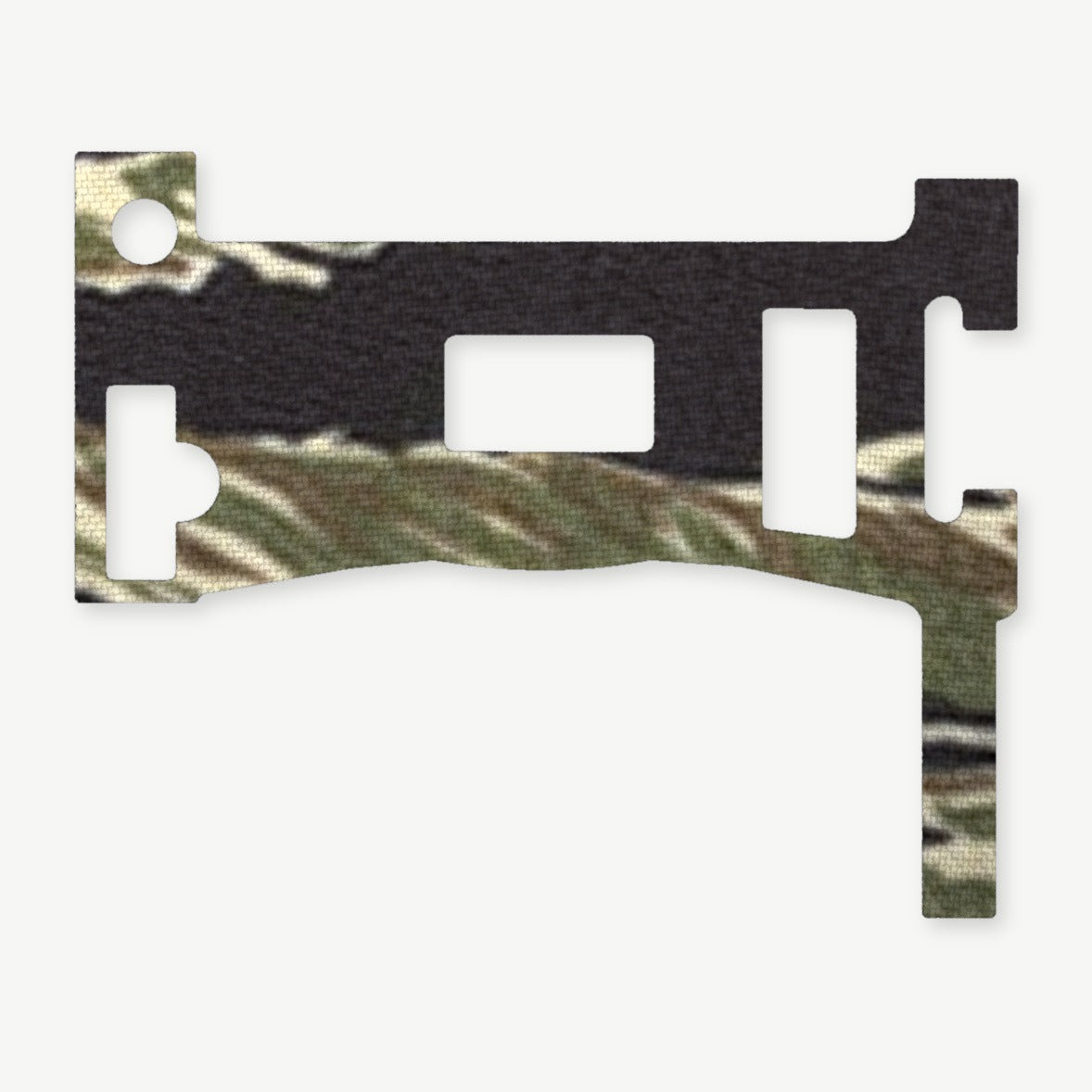 Optic Wrap Kit for Holosun 509T - die-cut Cordura 1000D kit pieces in Tiger Stripe (Green/Black) - Combat Textiles