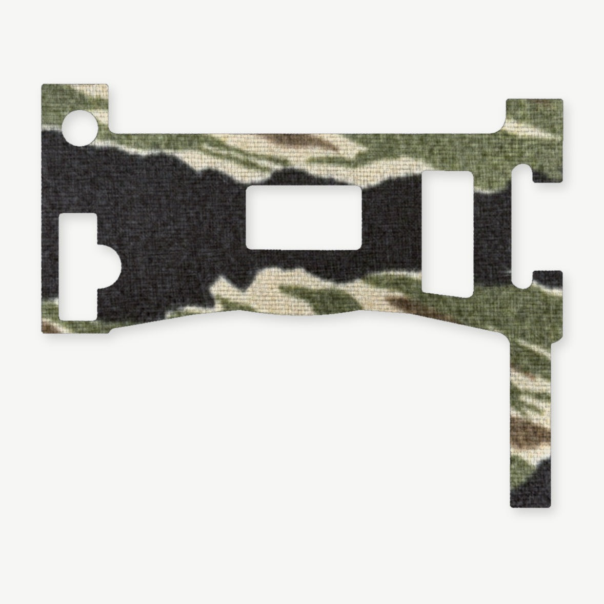 Optic Wrap Kit for Holosun 509T - die-cut Cordura 1000D kit pieces in Tiger Stripe (Green/Black) - Combat Textiles