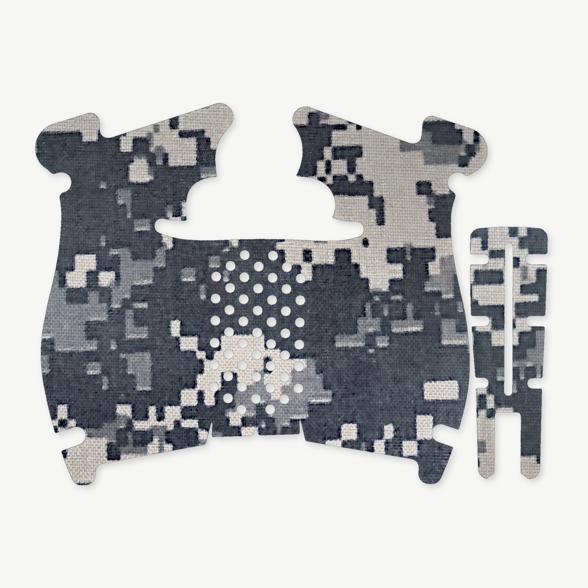 Grip Kit for Walther PDP (Compact) - die-cut Cordura 1000D kit pieces in ACU - Combat Textiles