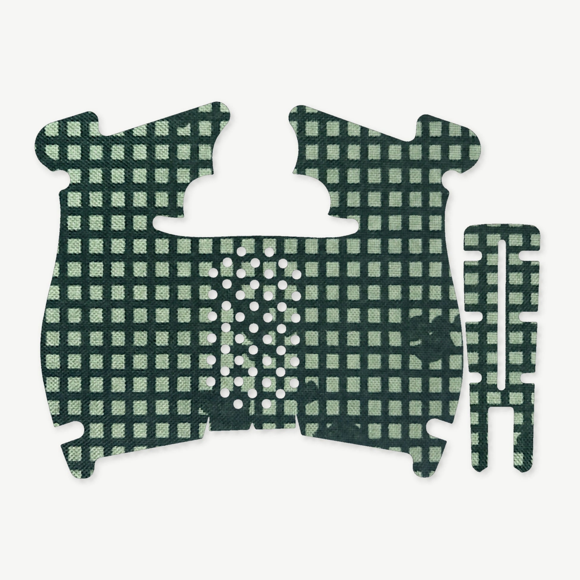 Grip Kit for Walther PDP (Compact) - die-cut Cordura 1000D kit pieces in Desert Night Camo - Combat Textiles