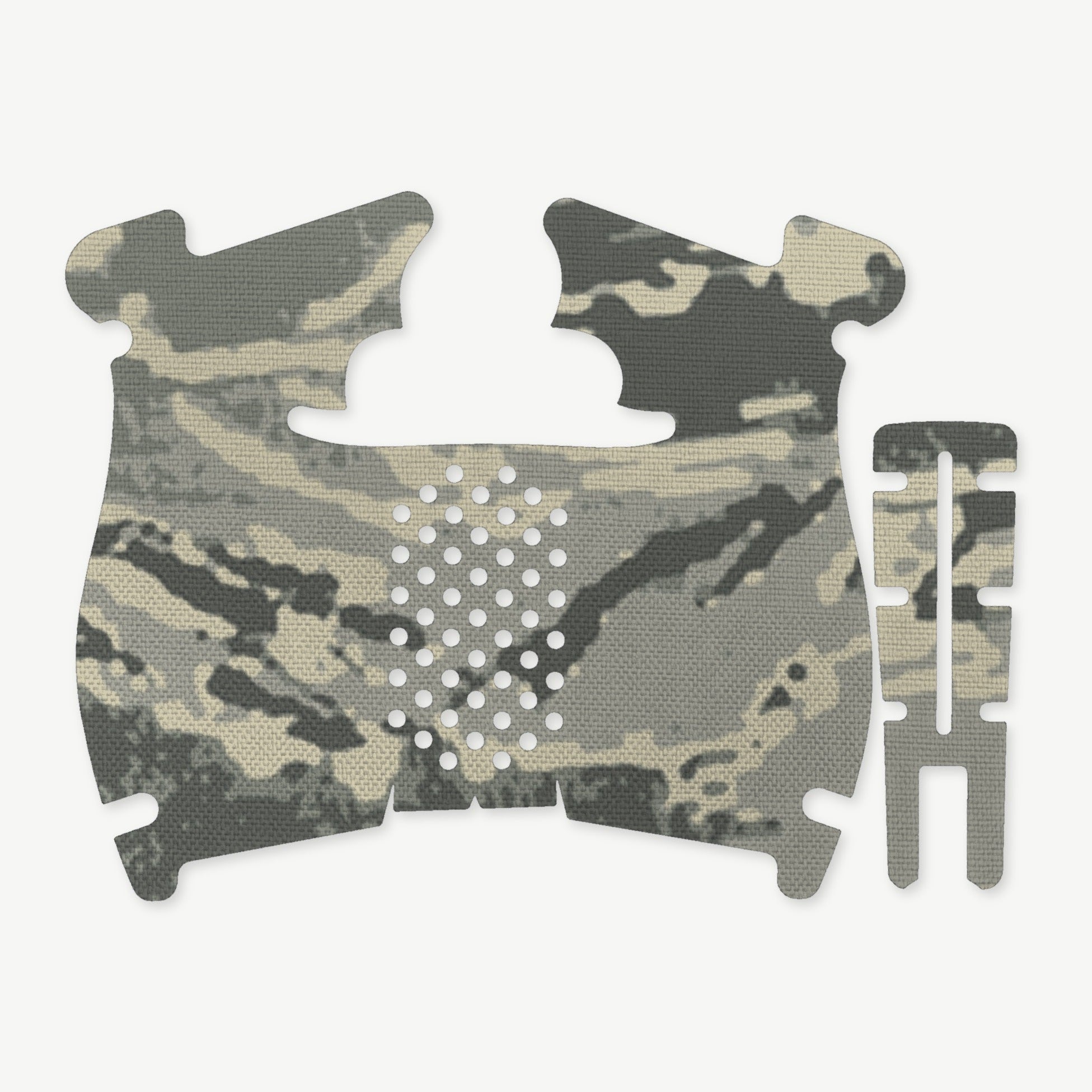 Grip Kit for Walther PDP (Compact) - die-cut Cordura 1000D kit pieces in Tiger Stripe (ABU) - Combat Textiles