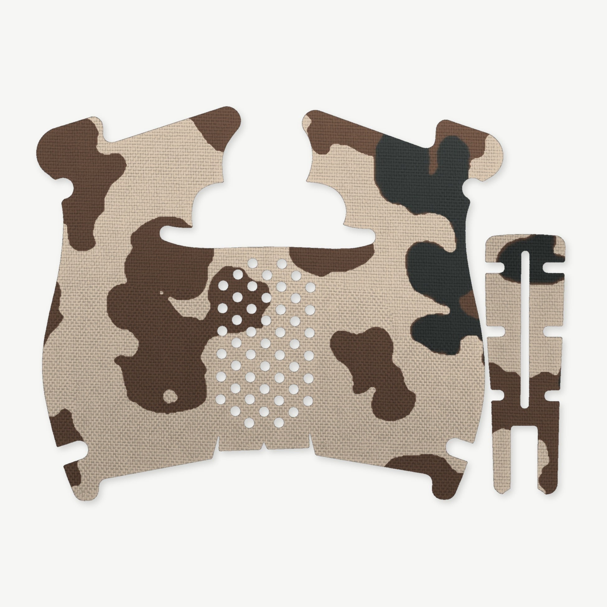 Grip Kit for Walther PDP (Compact) - die-cut Cordura 1000D kit pieces in Tropentarn - Combat Textiles