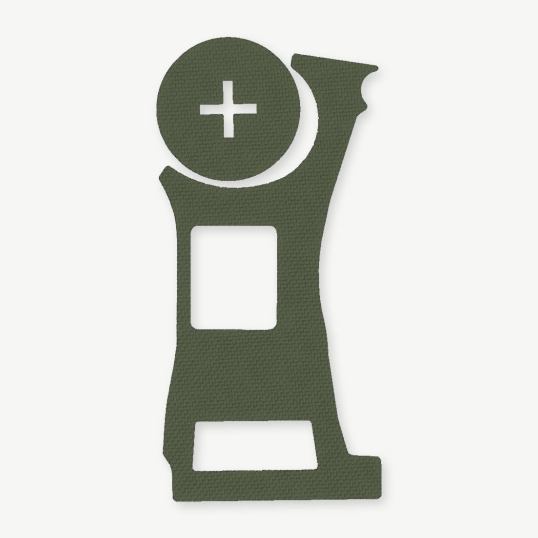 Optic Wrap Kit for Vortex Defender CCW (Enclosed) - die-cut Cordura 1000D kit pieces in Ranger Green - Combat Textiles