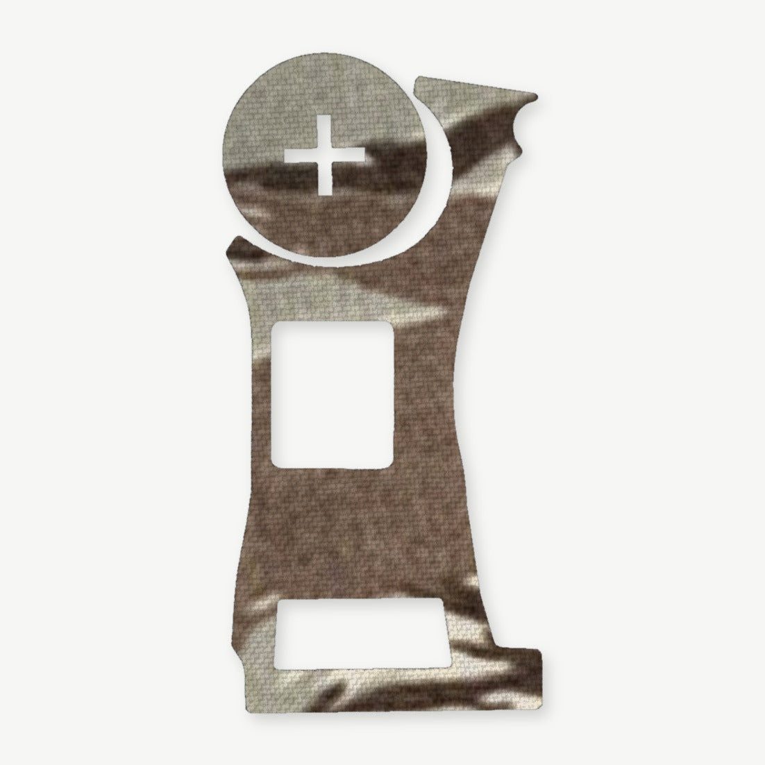 Optic Wrap Kit for Vortex Defender CCW (Enclosed) - die-cut Cordura 1000D kit pieces in Tiger Stripe (ABU) - Combat Textiles
