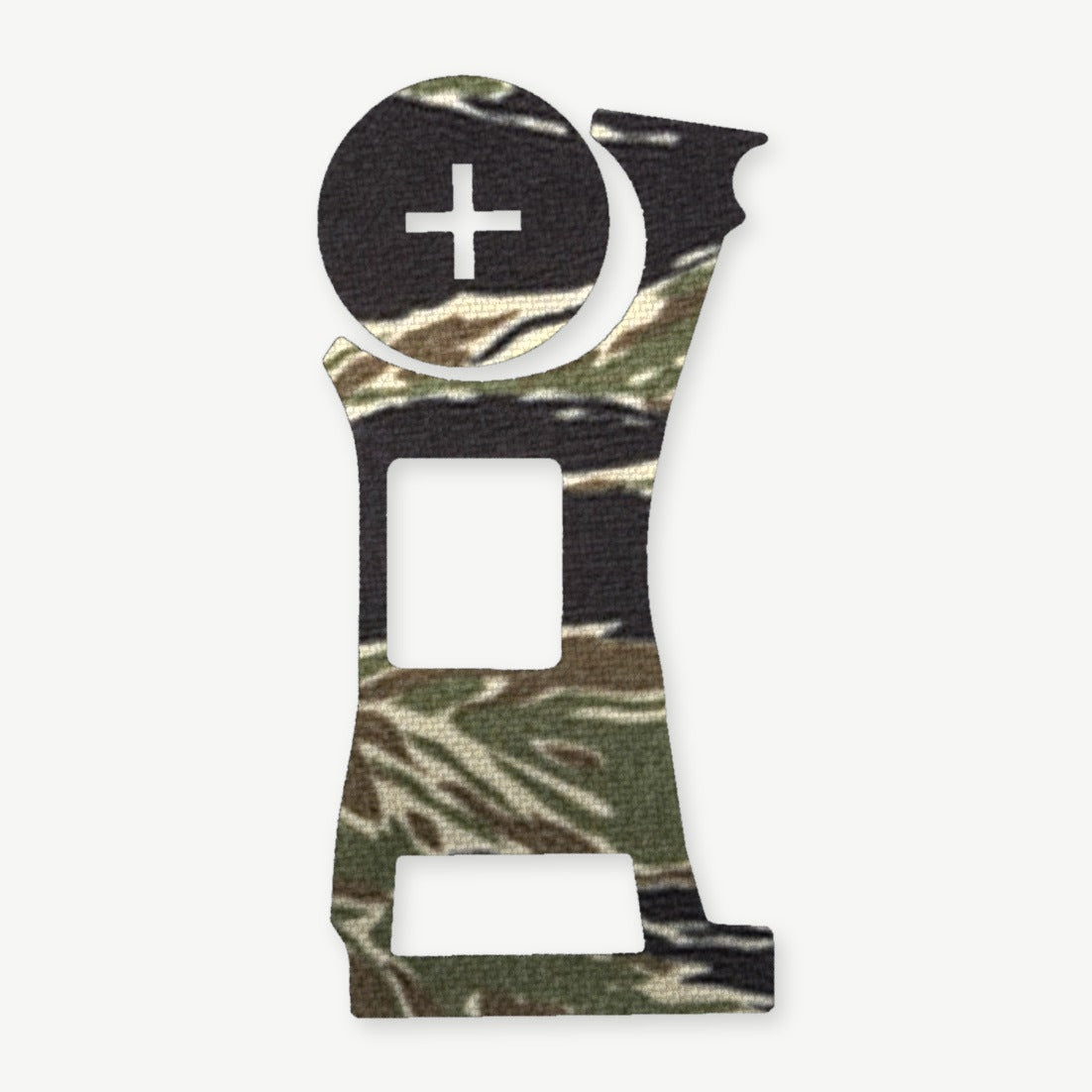 Optic Wrap Kit for Vortex Defender CCW (Enclosed) - die-cut Cordura 1000D kit pieces in Tiger Stripe (Green/Black) - Combat Textiles