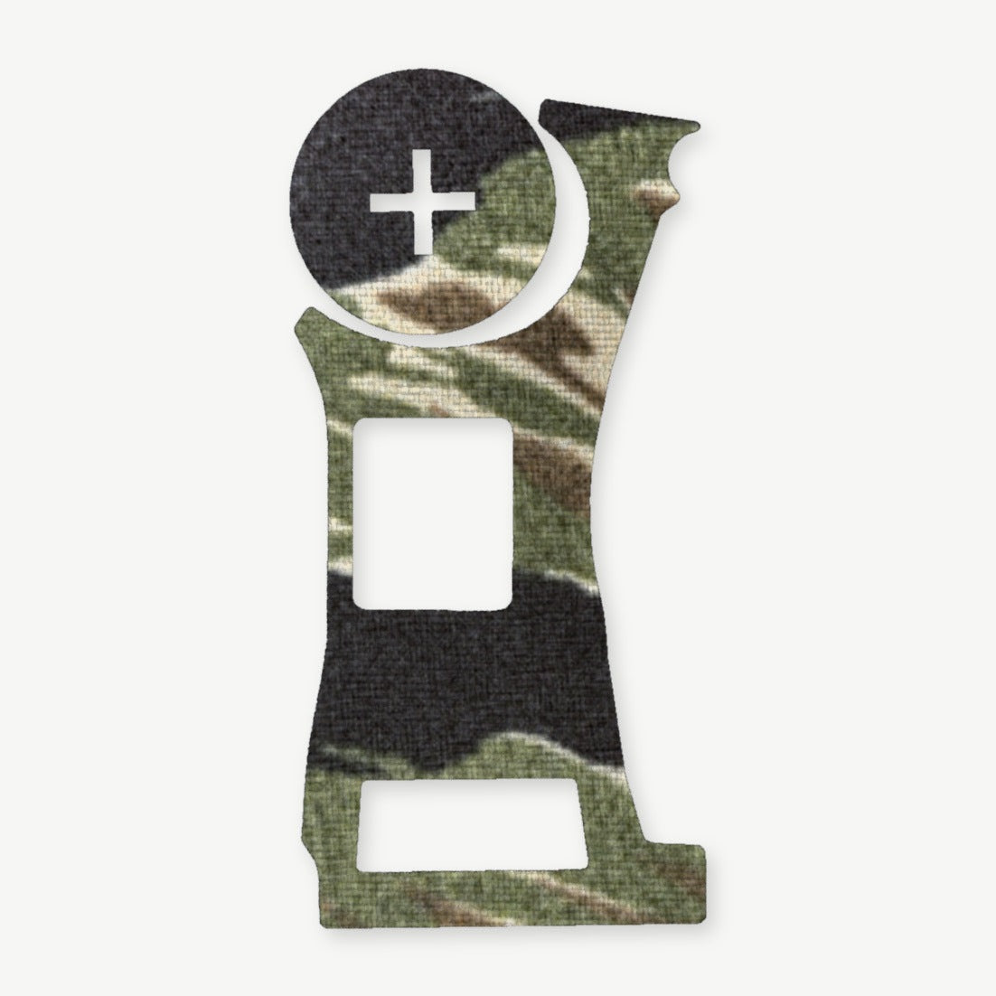 Optic Wrap Kit for Vortex Defender CCW (Enclosed) - die-cut Cordura 1000D kit pieces in Tiger Stripe (Green/Black) - Combat Textiles