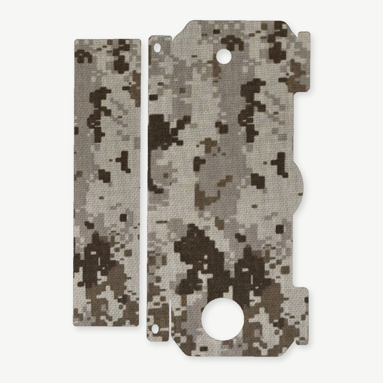 Light Wrap Kit for OLIGHT VALKYRIE PL-3 - die-cut Cordura 1000D kit pieces in ACU (Desert) - Combat Textiles