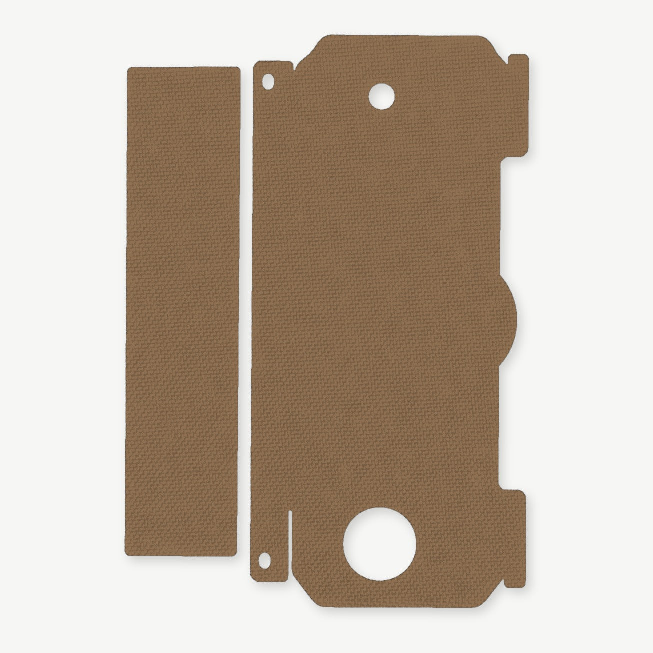 Light Wrap Kit for OLIGHT VALKYRIE PL-3 - die-cut Cordura 1000D kit pieces in Coyote - Combat Textiles