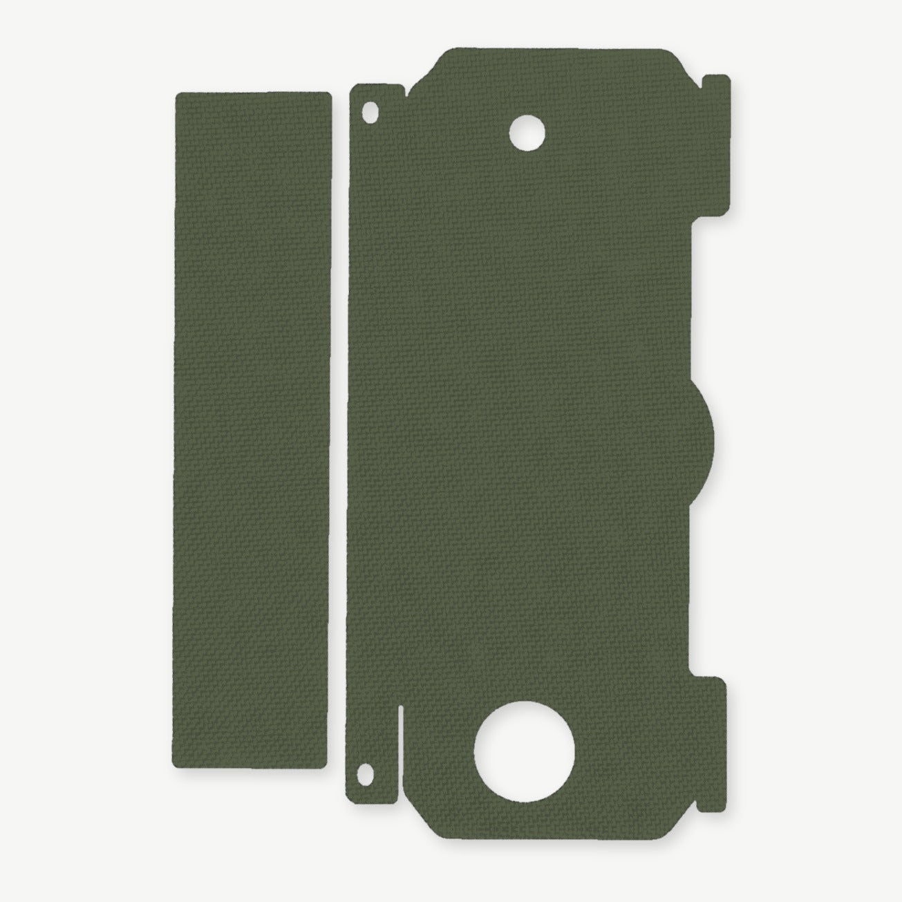 Light Wrap Kit for OLIGHT VALKYRIE PL-3 - die-cut Cordura 1000D kit pieces in Ranger Green - Combat Textiles