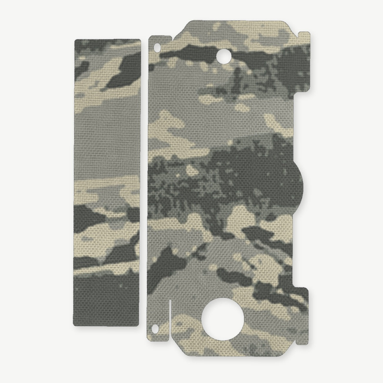 Light Wrap Kit for OLIGHT VALKYRIE PL-3 - die-cut Cordura 1000D kit pieces in Tiger Stripe (ABU) - Combat Textiles