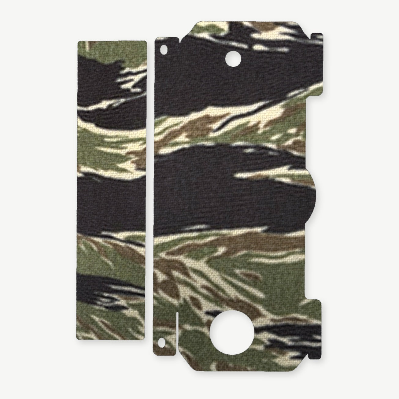 Light Wrap Kit for OLIGHT VALKYRIE PL-3 - die-cut Cordura 1000D kit pieces in Tiger Stripe (Green/Black) - Combat Textiles