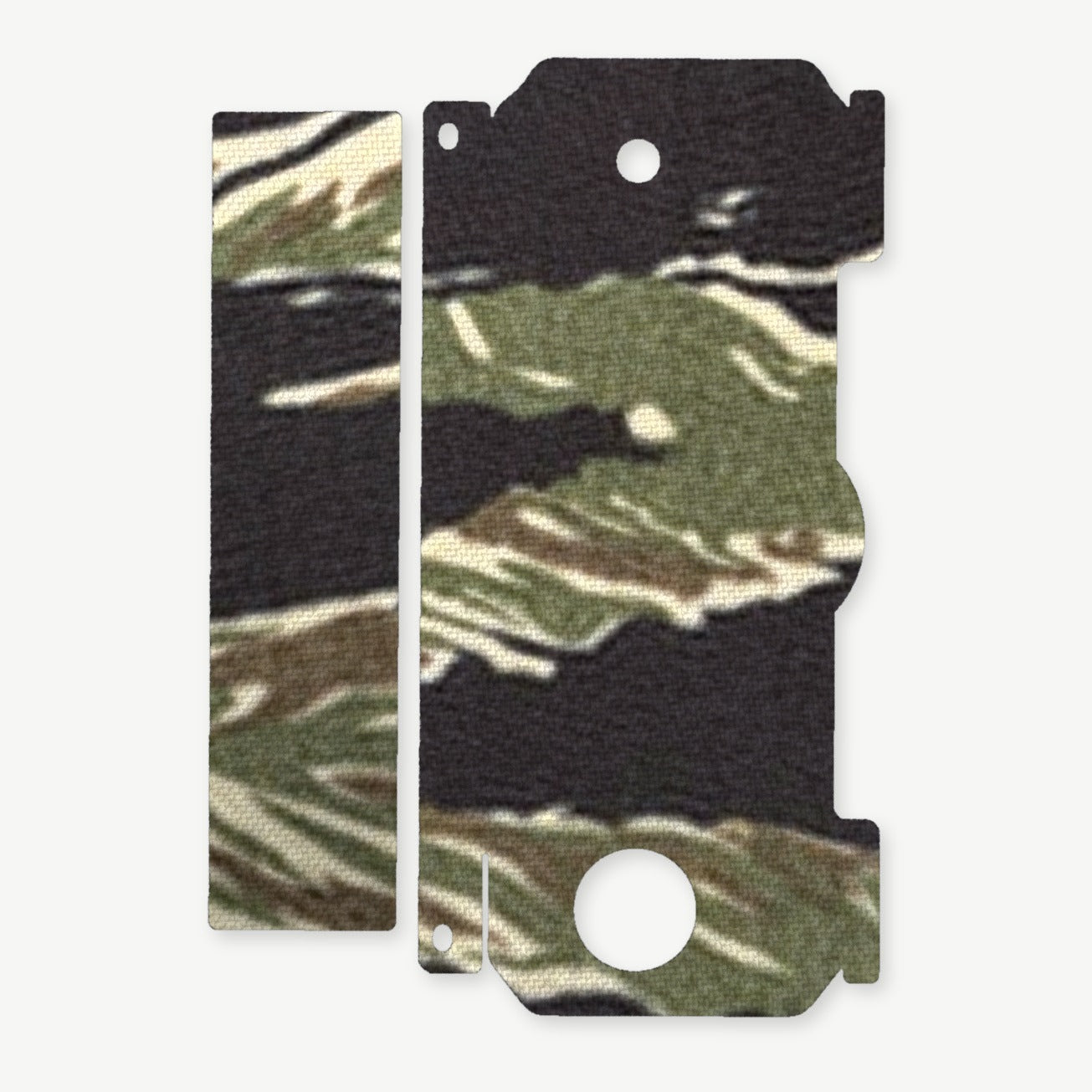 Light Wrap Kit for OLIGHT VALKYRIE PL-3 - die-cut Cordura 1000D kit pieces in Tiger Stripe (Green/Black) - Combat Textiles