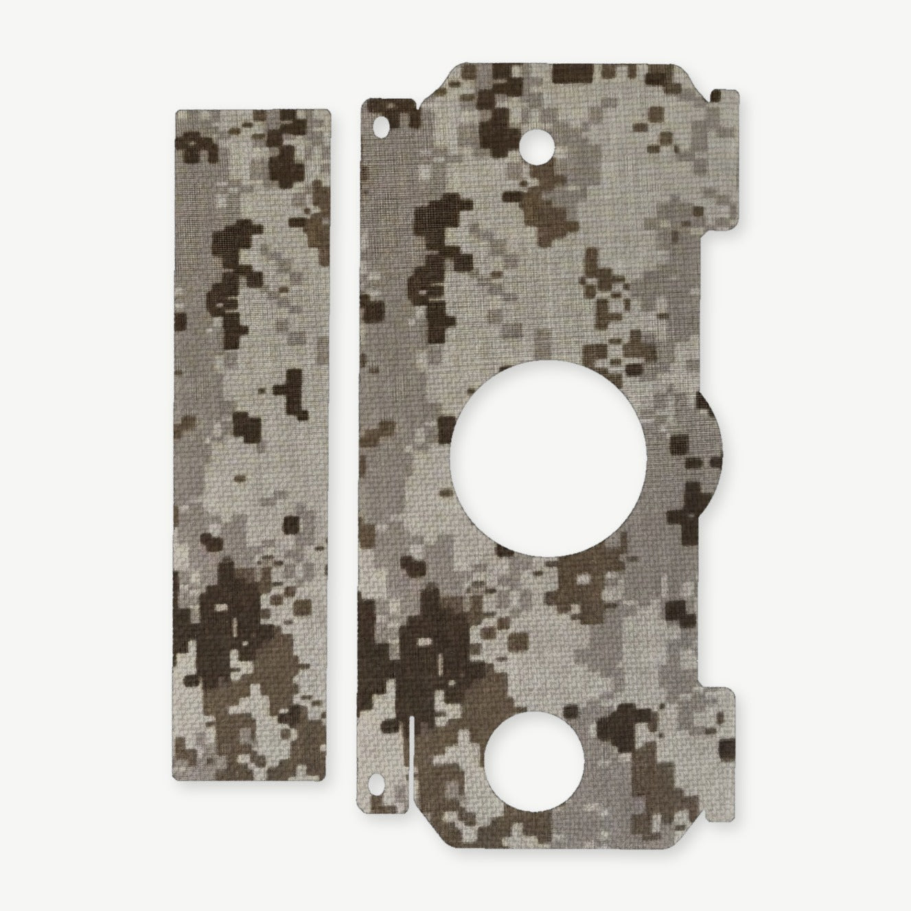 Light Wrap Kit for OLIGHT VALKYRIE PL-3 (R) - die-cut Cordura 1000D kit pieces in ACU (Desert) - Combat Textiles
