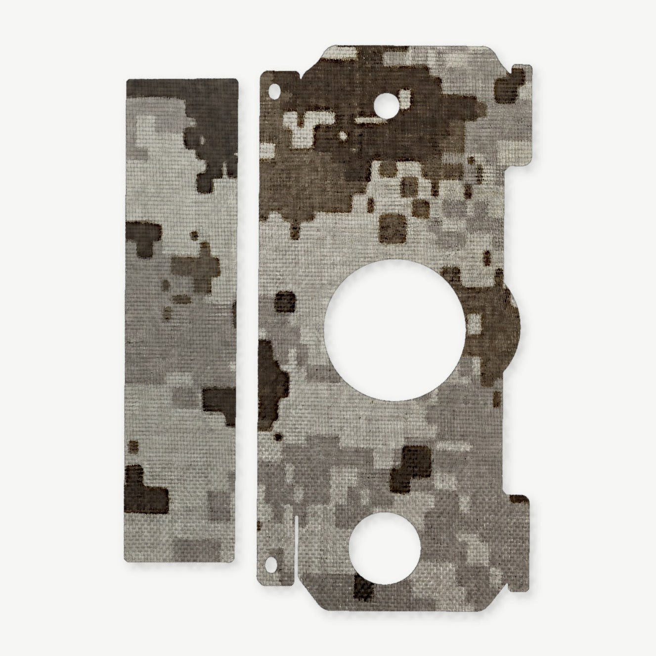 Light Wrap Kit for OLIGHT VALKYRIE PL-3 (R) - die-cut Cordura 1000D kit pieces in ACU (Desert) - Combat Textiles