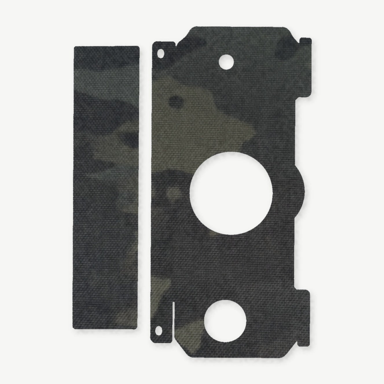 Light Wrap Kit for OLIGHT VALKYRIE PL-3 (R) - die-cut Cordura 1000D kit pieces in MultiCam Black - Combat Textiles