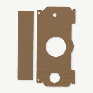Light Wrap Kit for OLIGHT VALKYRIE PL-3 (R) - die-cut Cordura 1000D kit pieces in Coyote - Combat Textiles