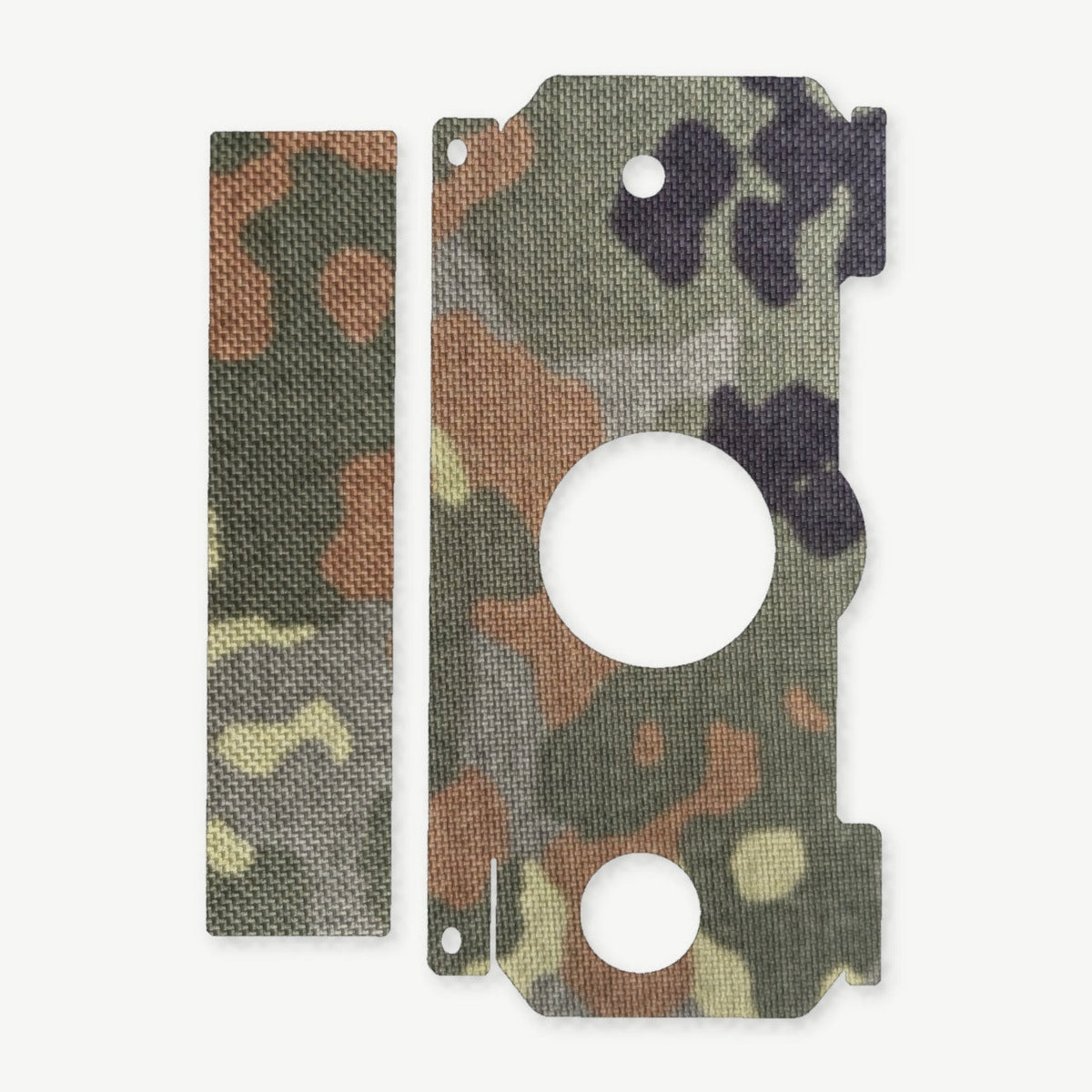 Light Wrap Kit for OLIGHT VALKYRIE PL-3 (R) - die-cut Cordura 1000D kit pieces in Flecktarn - Combat Textiles