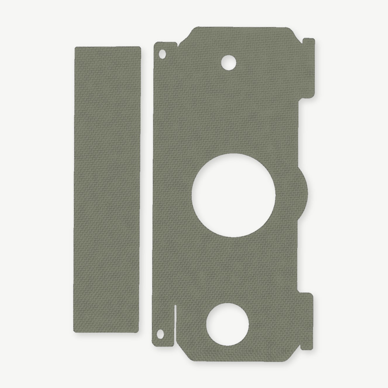 Light Wrap Kit for OLIGHT VALKYRIE PL-3 (R) - die-cut Cordura 1000D kit pieces in OD Green - Combat Textiles