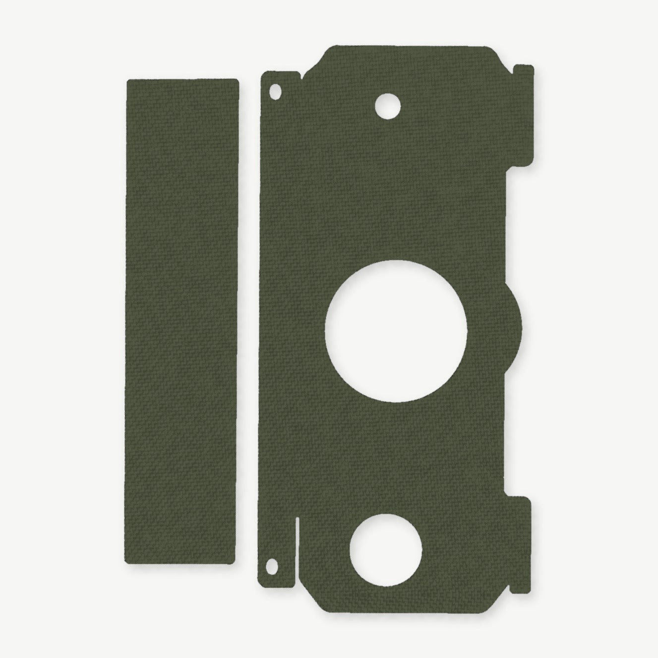 Light Wrap Kit for OLIGHT VALKYRIE PL-3 (R) - die-cut Cordura 1000D kit pieces in OD Green - Combat Textiles