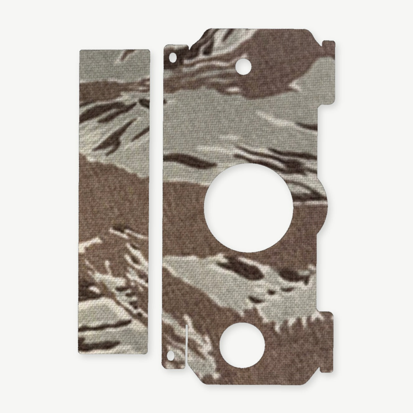 Light Wrap Kit for OLIGHT VALKYRIE PL-3 (R) - die-cut Cordura 1000D kit pieces in Tiger Stripe (ABU) - Combat Textiles