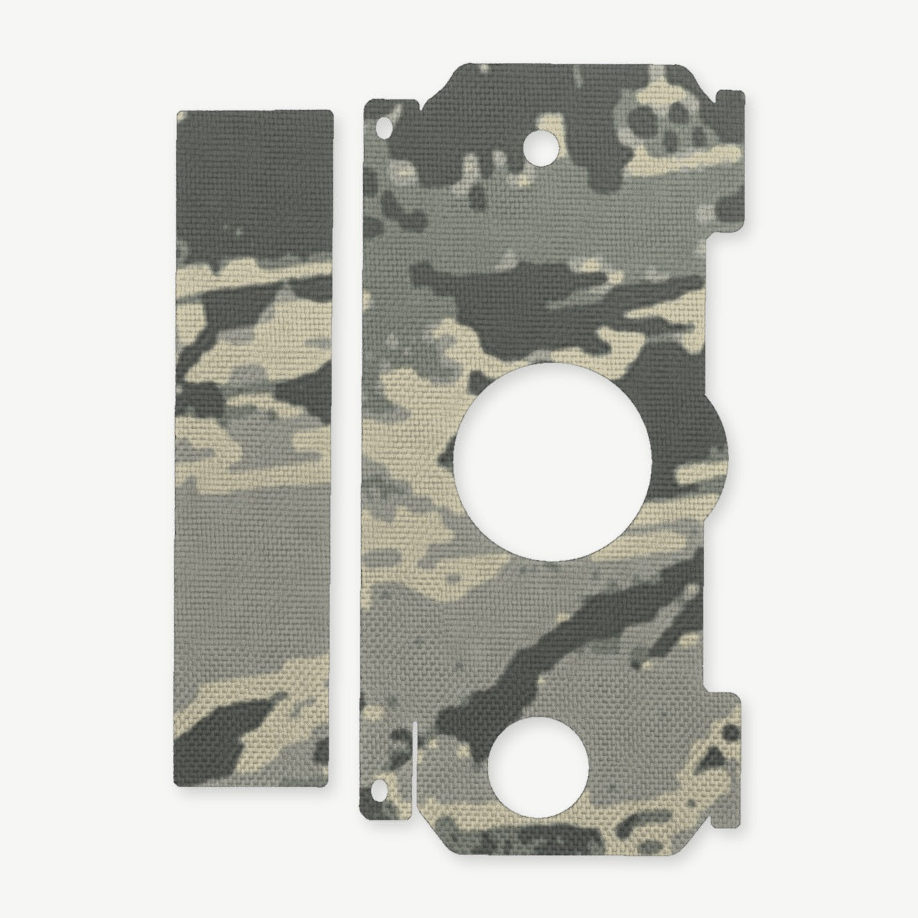 Light Wrap Kit for OLIGHT VALKYRIE PL-3 (R) - die-cut Cordura 1000D kit pieces in Tiger Stripe (ABU) - Combat Textiles