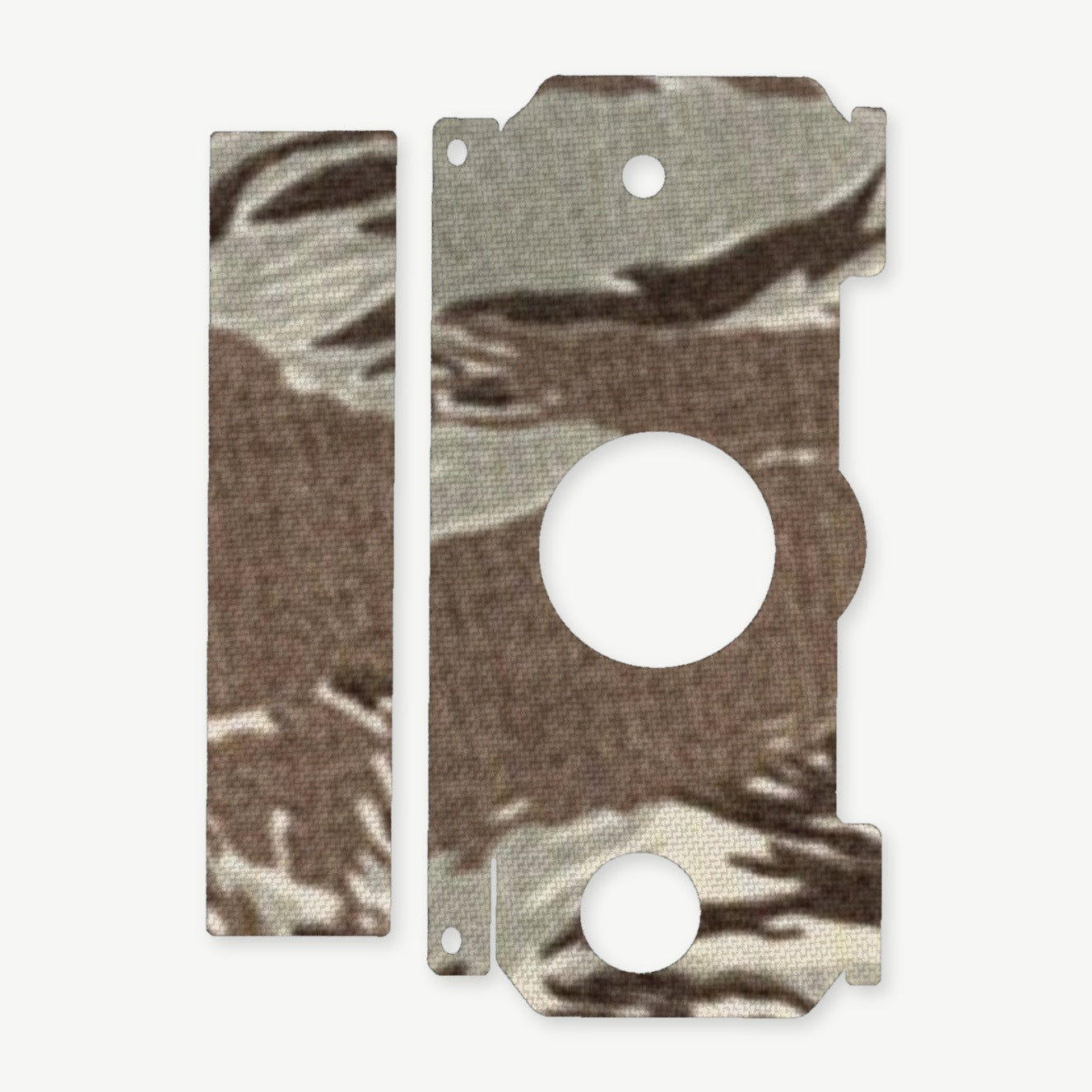 Light Wrap Kit for OLIGHT VALKYRIE PL-3 (R) - die-cut Cordura 1000D kit pieces in Tiger Stripe (ABU) - Combat Textiles