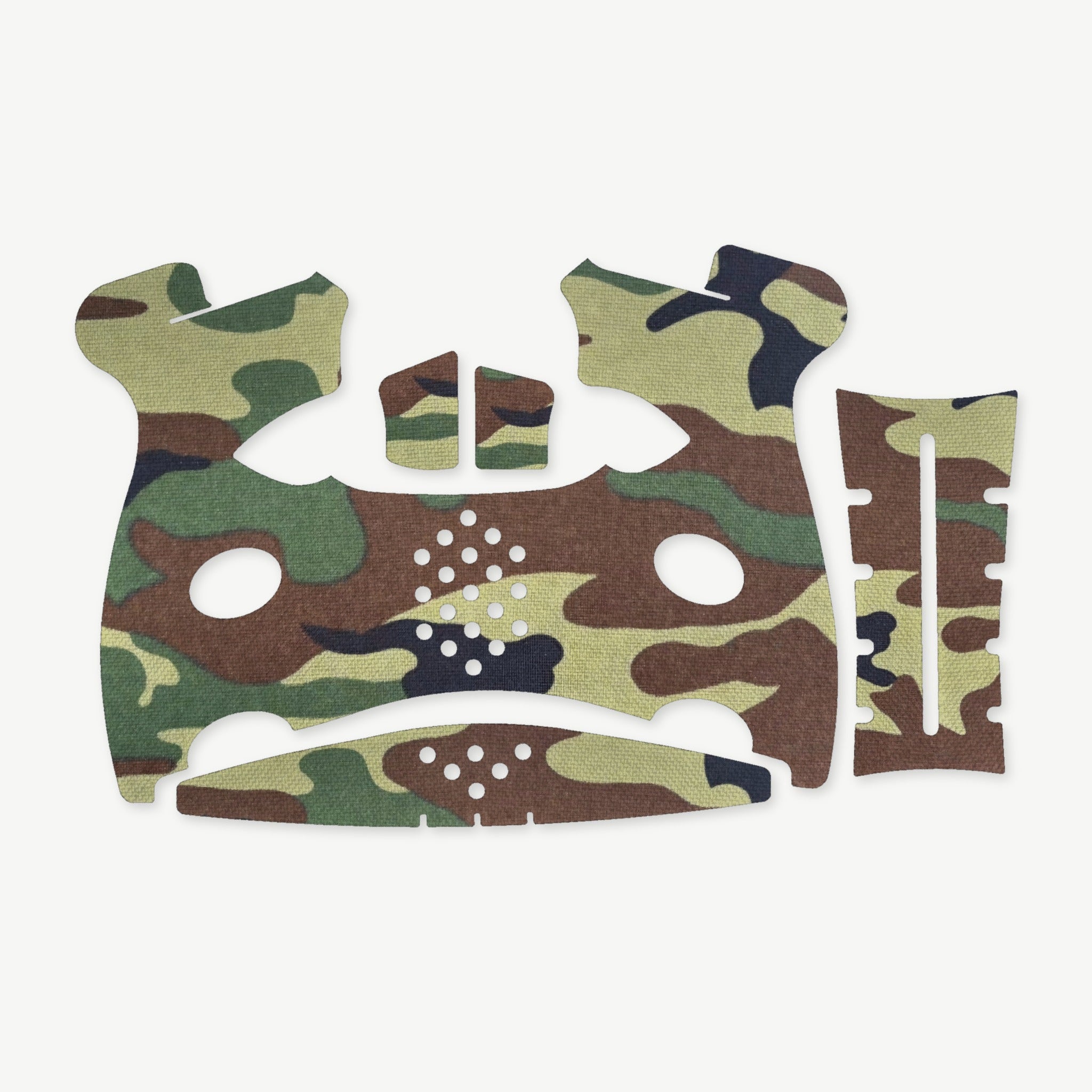 Grip Kit for FN 509C - die-cut Cordura 1000D kit pieces in M81 Woodland - Combat Textiles