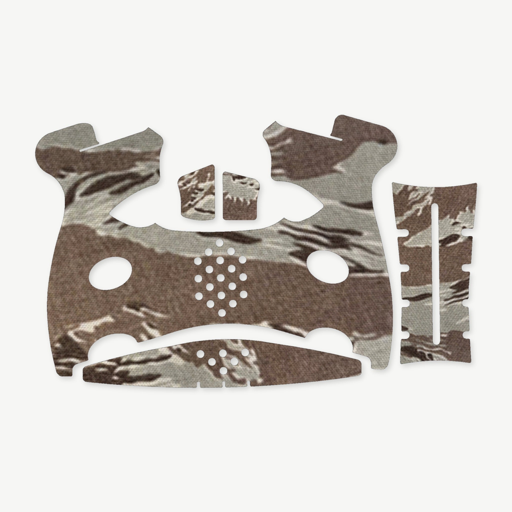 Grip Kit for FN 509C - die-cut Cordura 1000D kit pieces in Tiger Stripe (ABU) - Combat Textiles