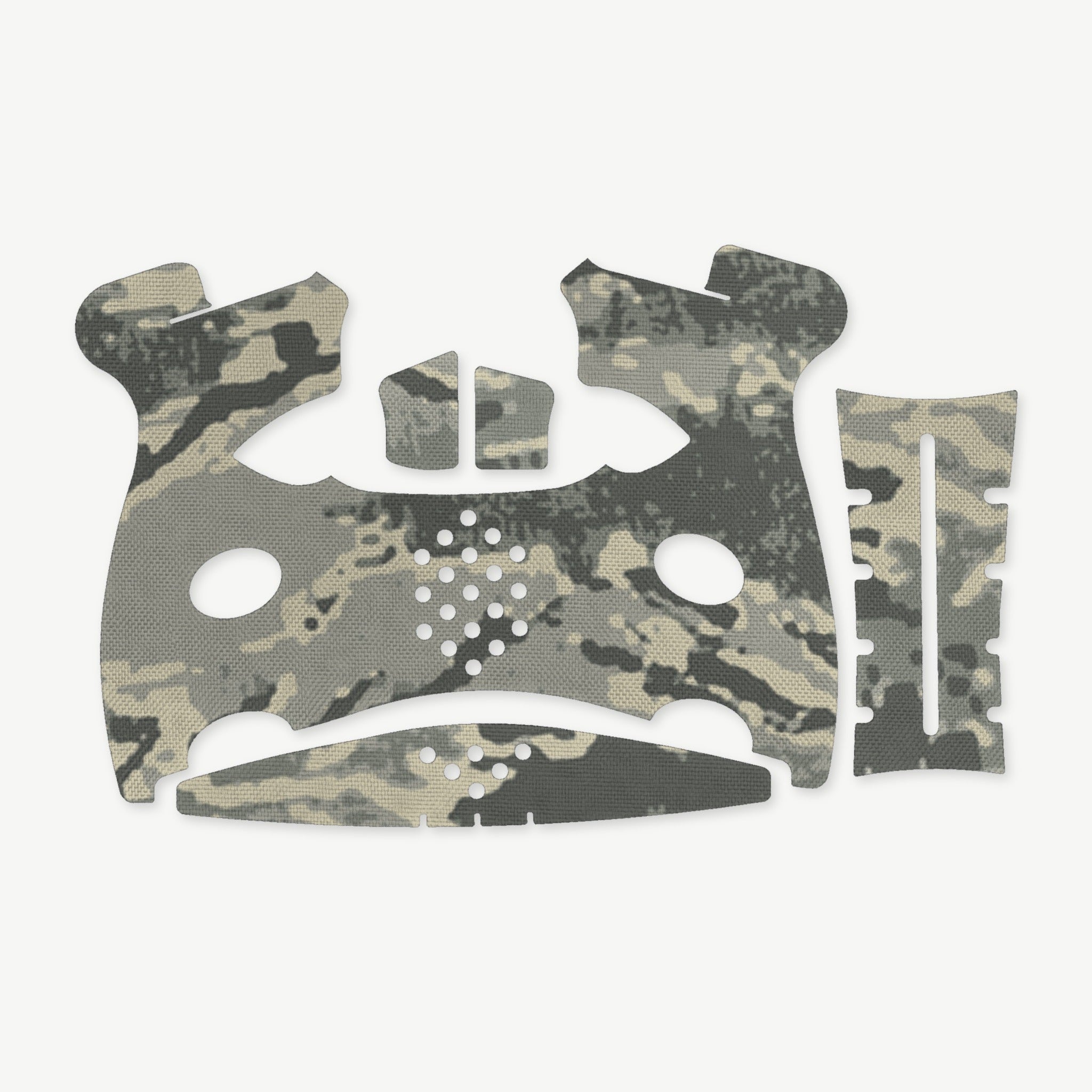 Grip Kit for FN 509C - die-cut Cordura 1000D kit pieces in Tiger Stripe (ABU) - Combat Textiles