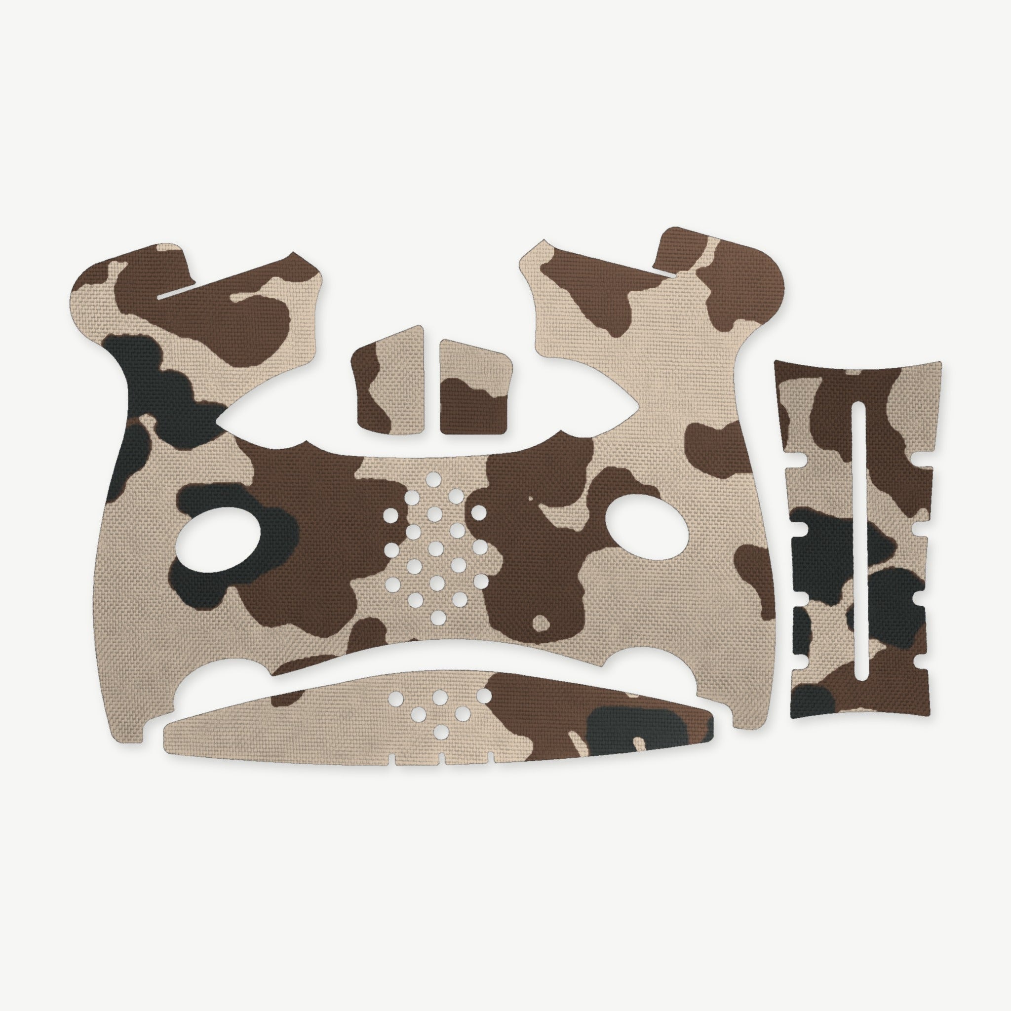 Grip Kit for FN 509C - die-cut Cordura 1000D kit pieces in Tropentarn - Combat Textiles