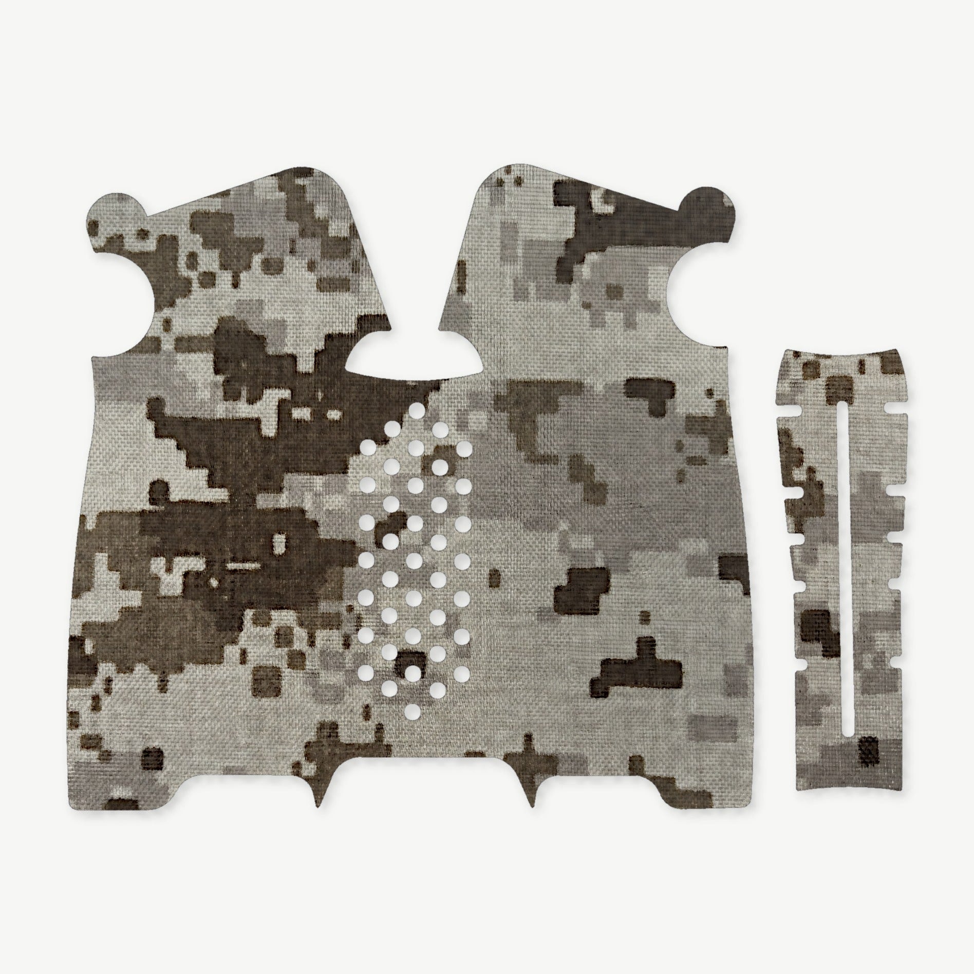Grip Kit for Magpul MOE-K2 - die-cut Cordura 1000D kit pieces in ACU (Desert) - Combat Textiles