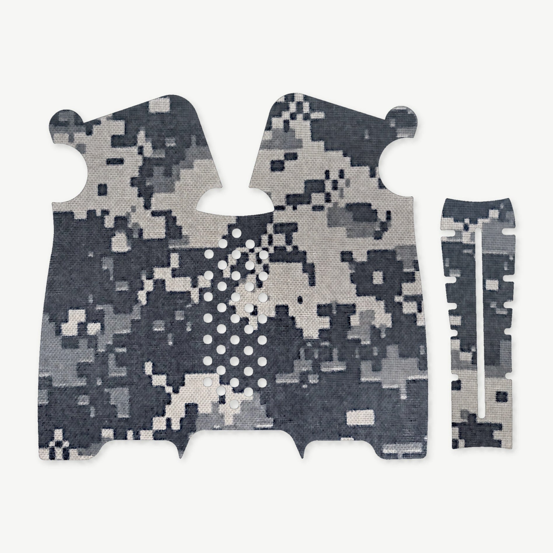 Grip Kit for Magpul MOE-K2 - die-cut Cordura 1000D kit pieces in ACU - Combat Textiles