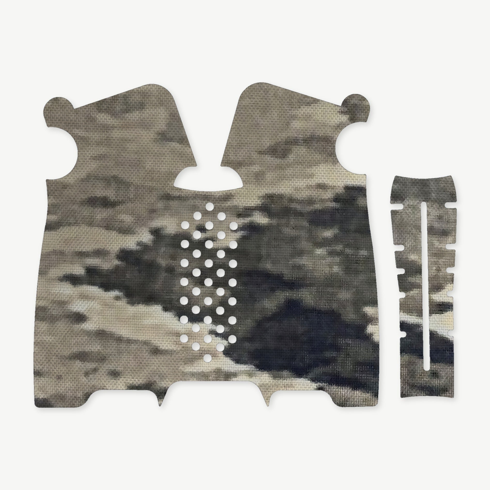 Grip Kit for Magpul MOE-K2 - die-cut Cordura 1000D kit pieces in A-TACS iX - Combat Textiles