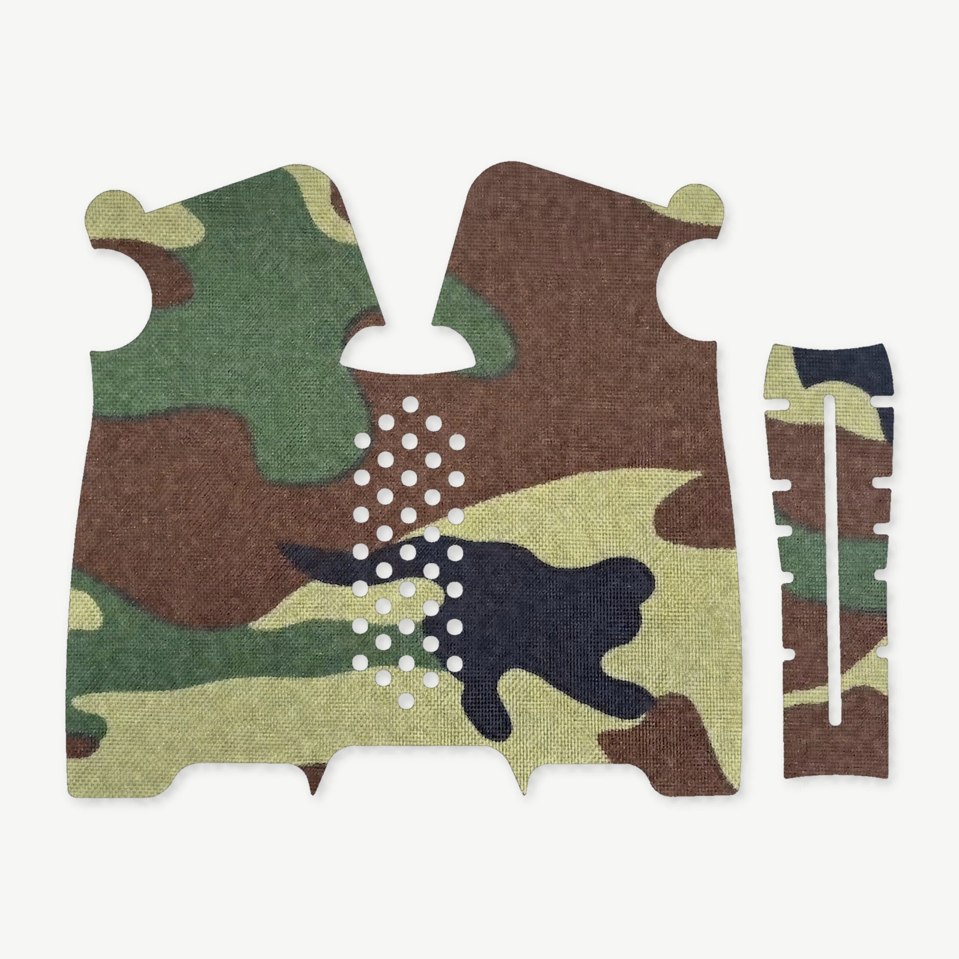 Grip Kit for Magpul MOE-K2 - die-cut Cordura 1000D kit pieces in M81 Woodland - Combat Textiles