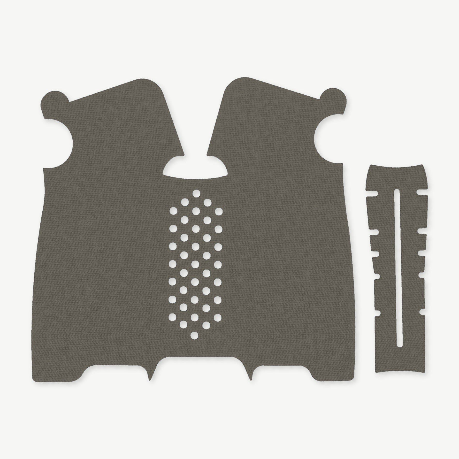 Grip Kit for Magpul MOE-K2 - die-cut Cordura 1000D kit pieces in Ranger Green - Combat Textiles