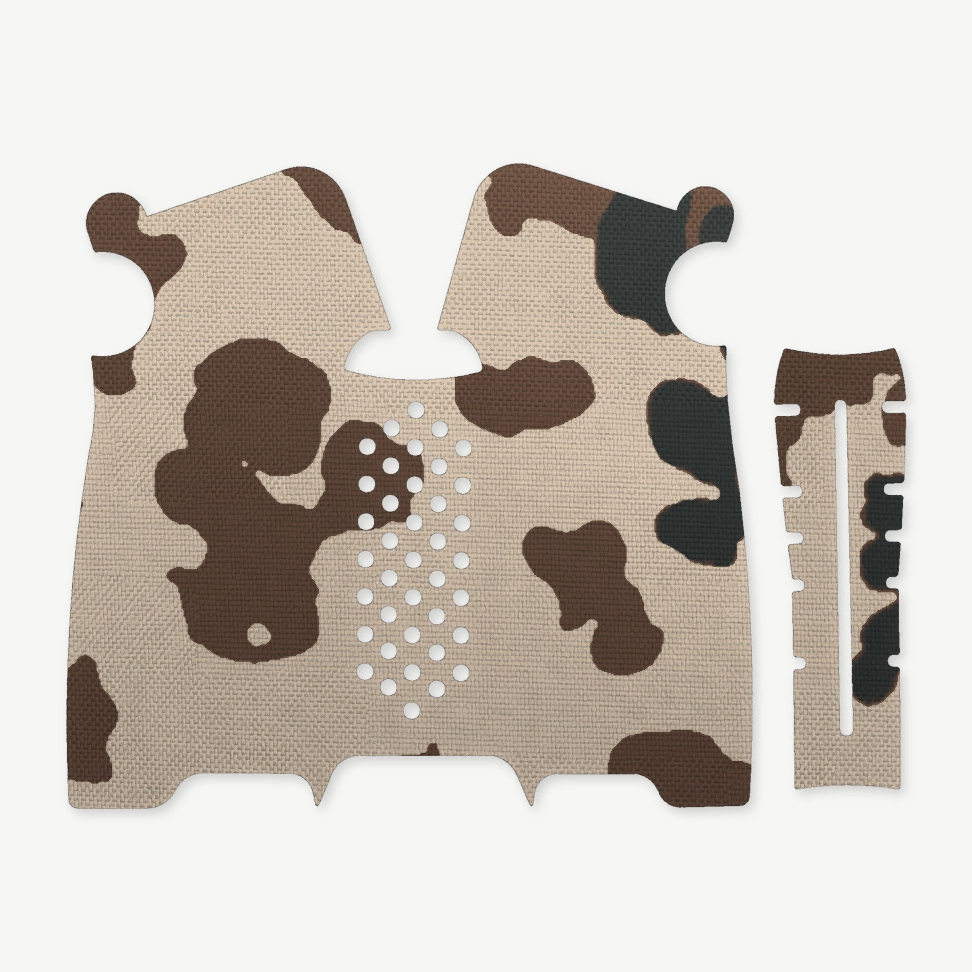 Grip Kit for Magpul MOE-K2 - die-cut Cordura 1000D kit pieces in Tropentarn - Combat Textiles