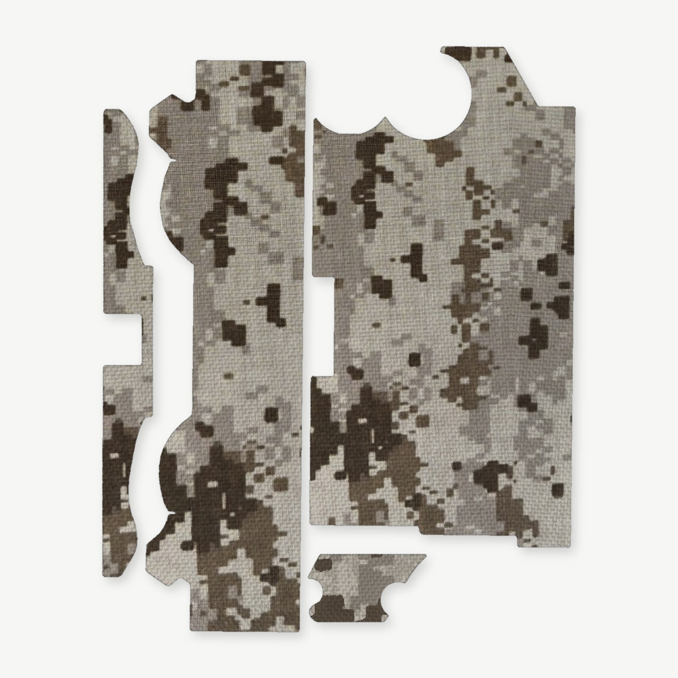 Light Wrap Kit for Streamlight TLR-1 HL-X - die-cut Cordura 1000D kit pieces in ACU (Desert) - Combat Textiles